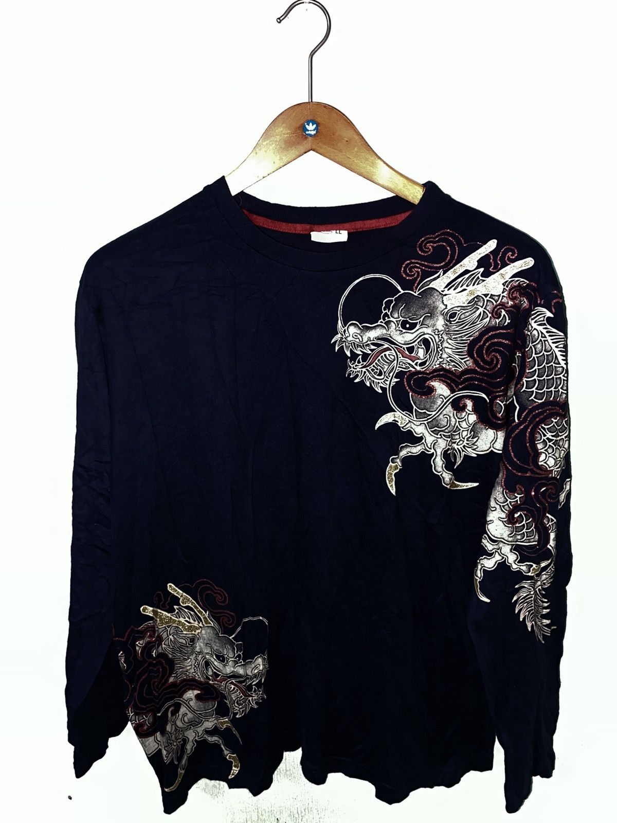 Other Strange Heaven Japan Sukajan Dragon Big Graphic Tee Size US XL / EU 56 / 4 - 2 Thumbnail