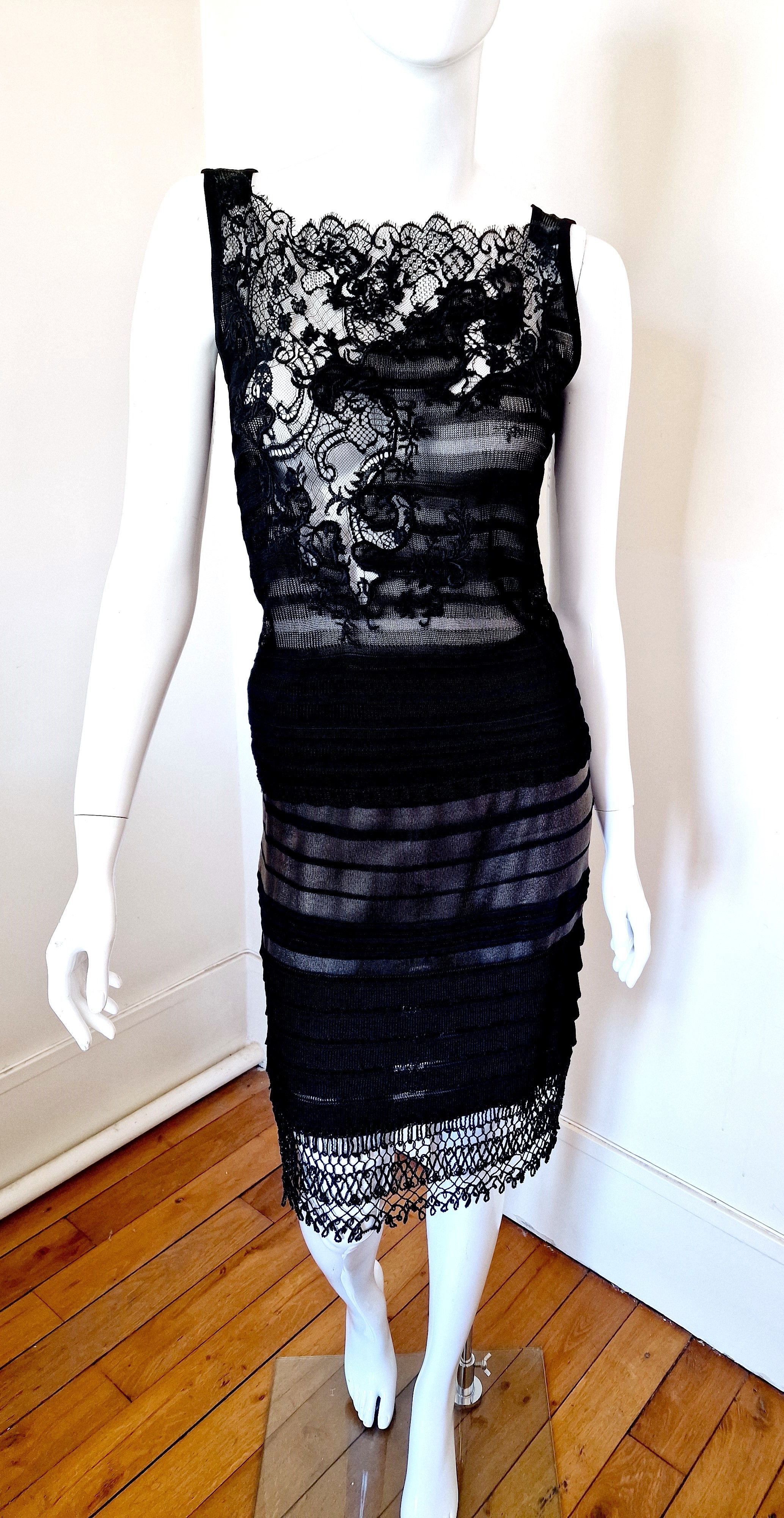 Christian Lacroix Christian Lacroix Flapper Great Gatsby 20s Pearl Dress Size M / US 6-8 / IT 42-44 - 2 Thumbnail