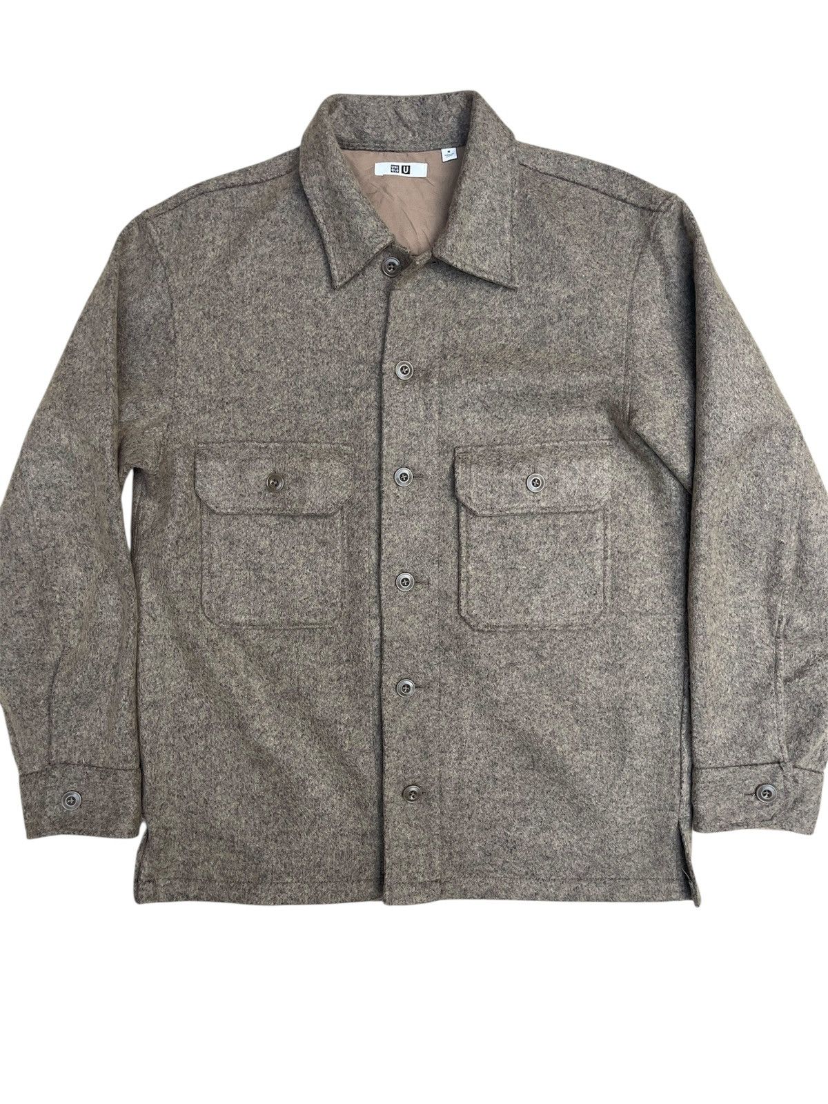 Uniqlo Uniqlo U Button-Up Wool Jacket - Christophe Lemaire Design Size US M / EU 48-50 / 2 - 1 Thumbnail