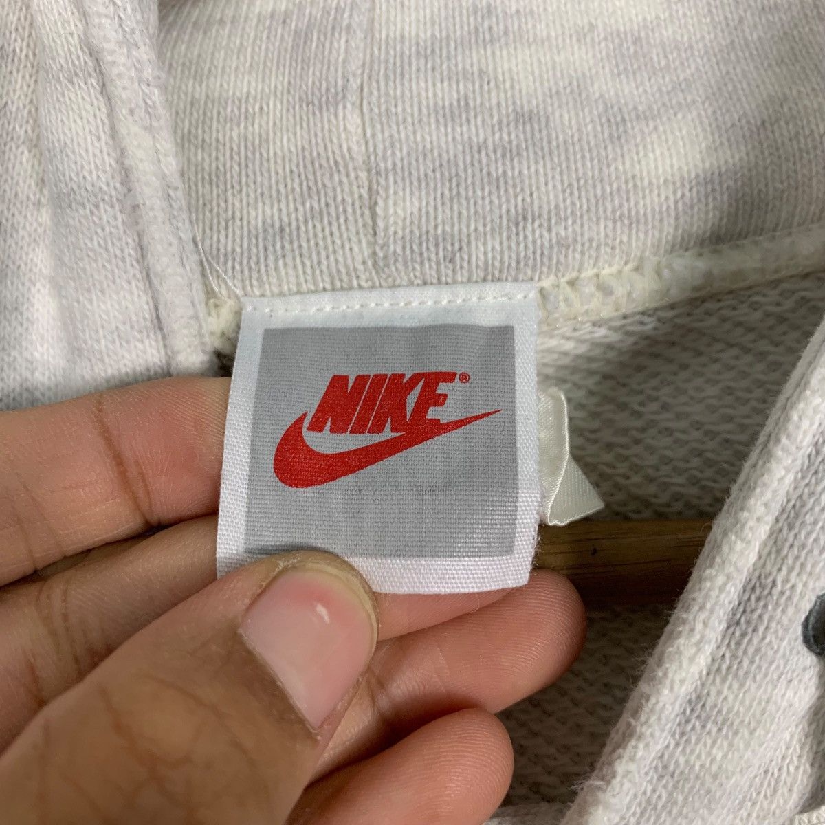 Nike 90’s NIKE Spellout Big Logo Pullover Hoodies #2819-C127 Size US M / EU 48-50 / 2 - 11 Thumbnail