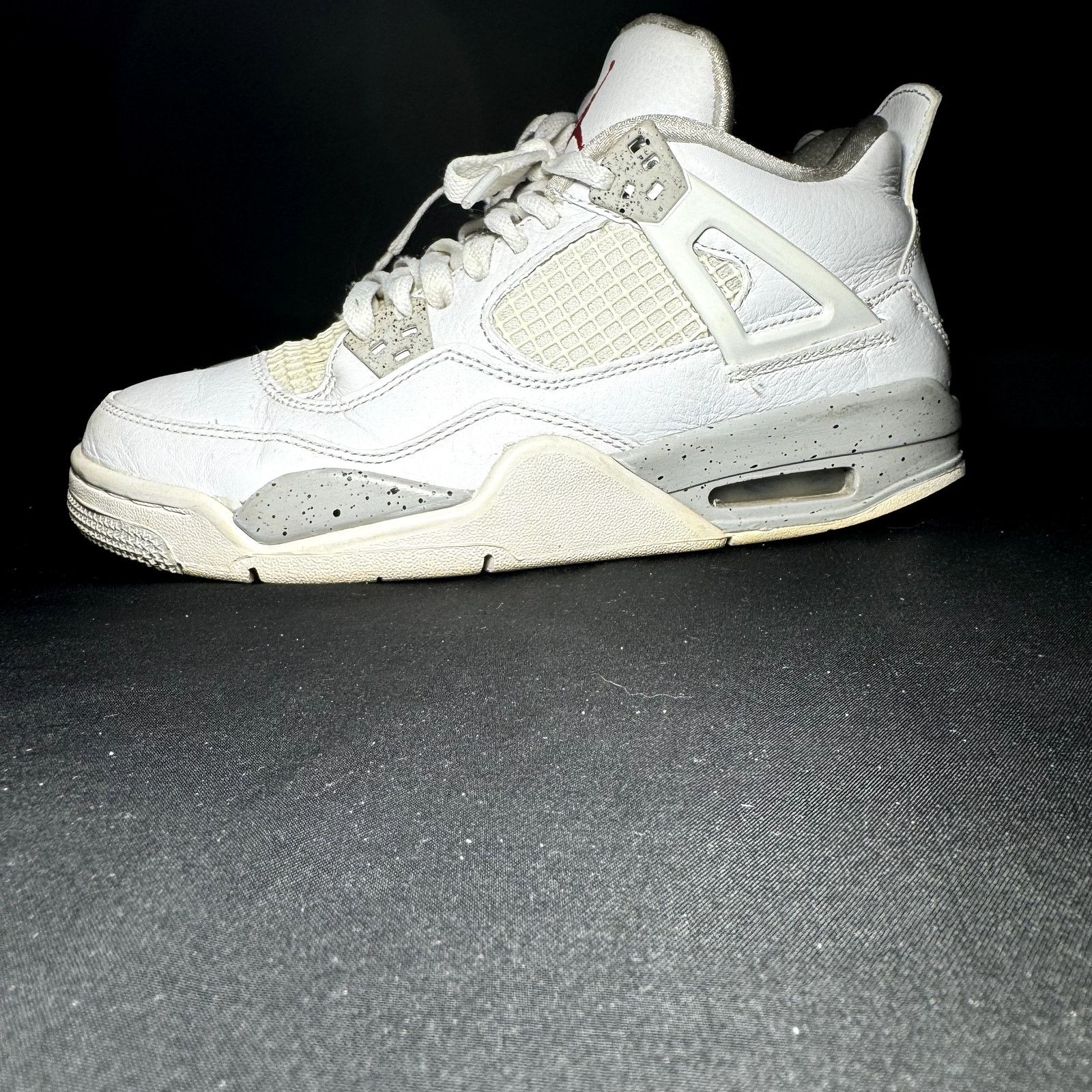 Jordan Brand × Nike Size 7 - Nike Air Jordan 4 Retro GS White Oreo Men's Shoes Size US 7 / EU 40 - 10 Thumbnail