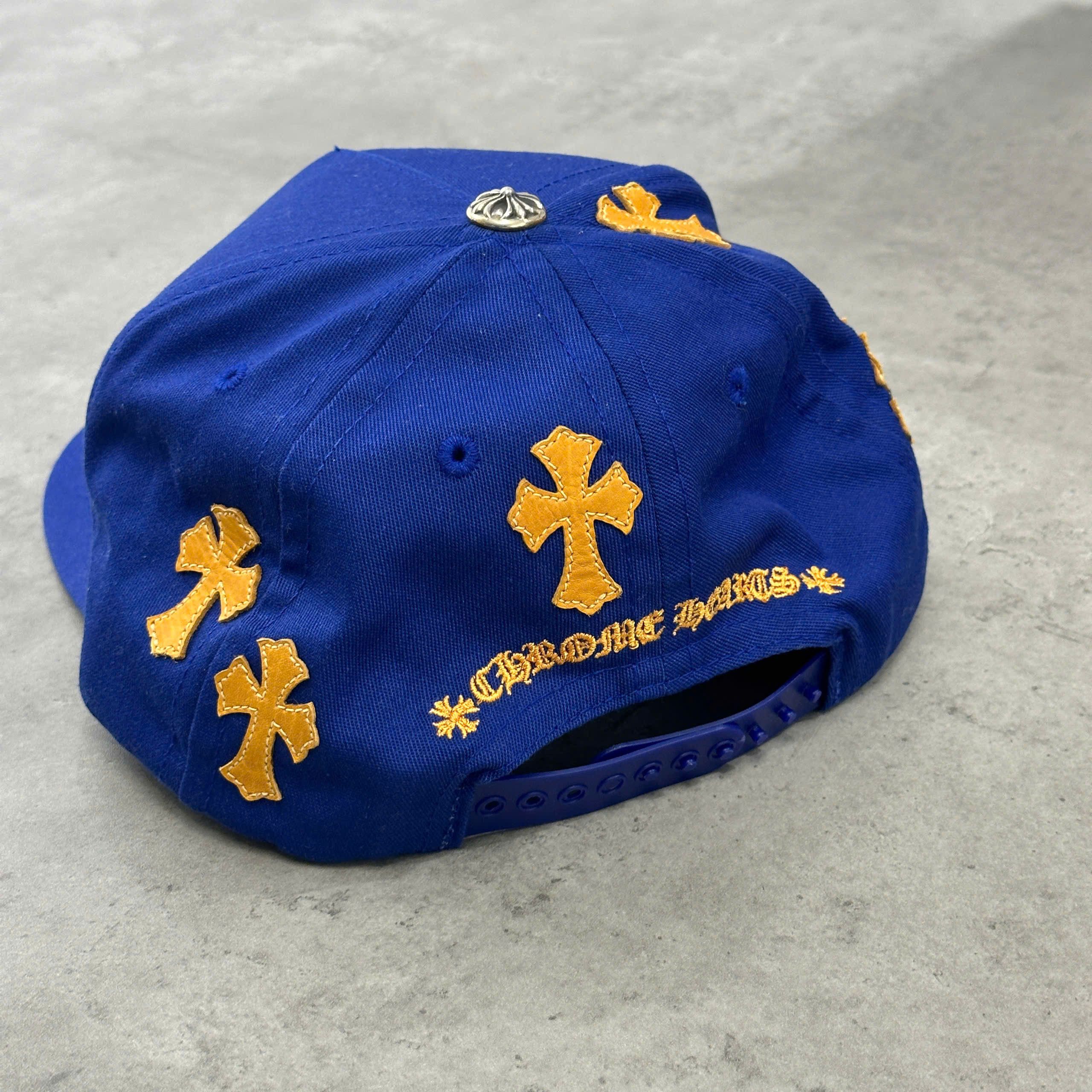 Chrome Hearts CHROME HEARTS Baseball Cap Cotton BLUE/ORANGE Size ONE SIZE - 3 Thumbnail