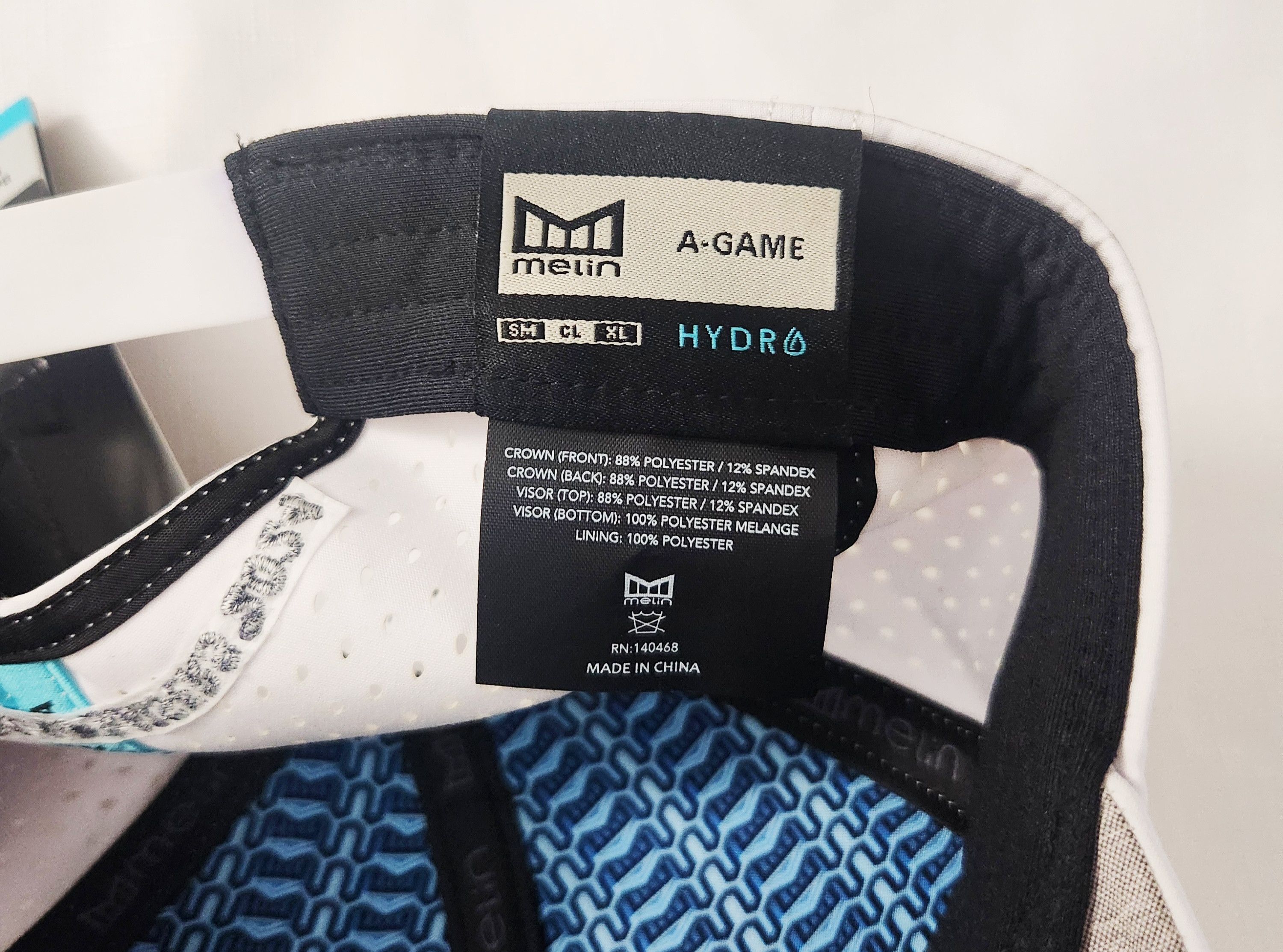 melin MELIN A-Game Hydro Small White Hat Snapback *Company logo Size ONE SIZE - 10 Thumbnail