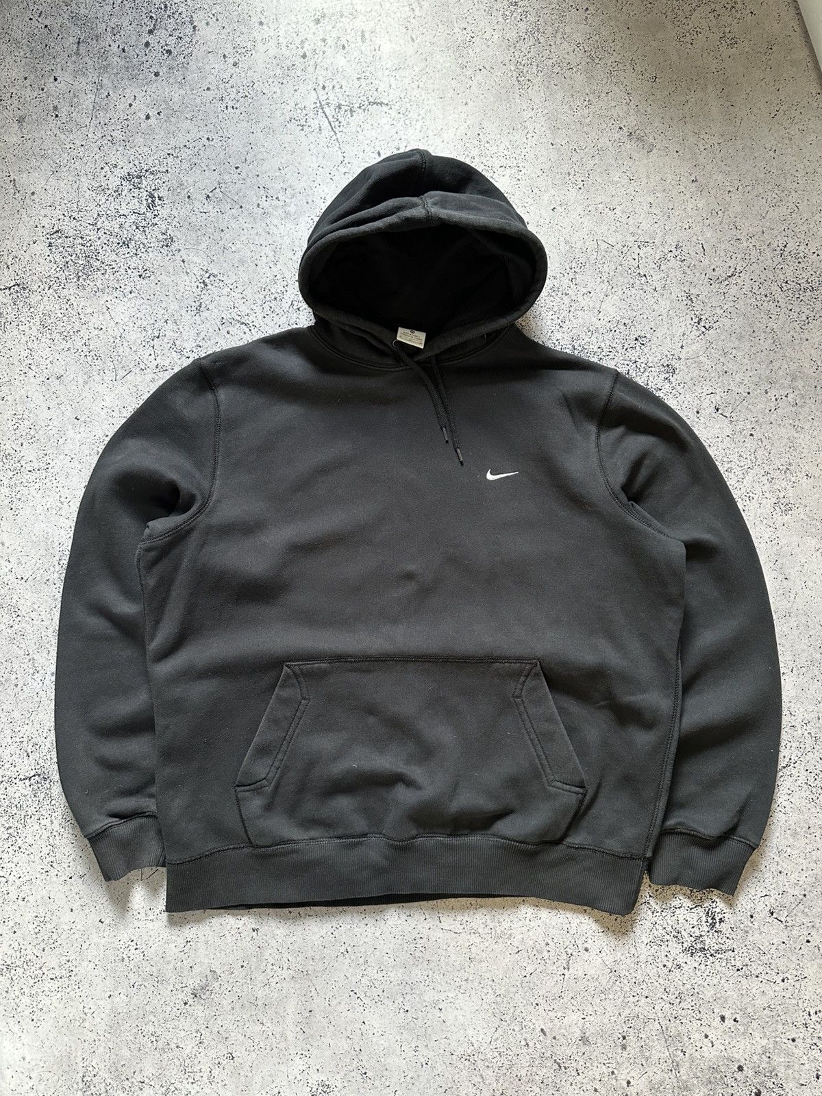 Nike Vintage Nike Baggy Fit Hoodie Mini Swoosh Drill Y2K USA Size US XL / EU 56 / 4 - 1 Thumbnail