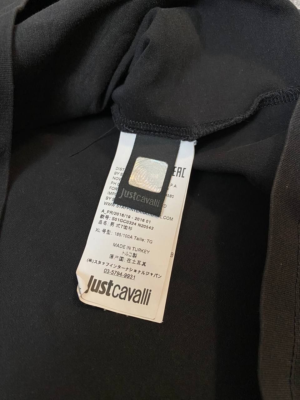Japanese Brand × Just Cavalli × Vintage VINTAGE Y2K JUST CAVALLI AMAZING JAPANESE STYLE T SHIRT Size US XL / EU 56 / 4 - 5 Thumbnail