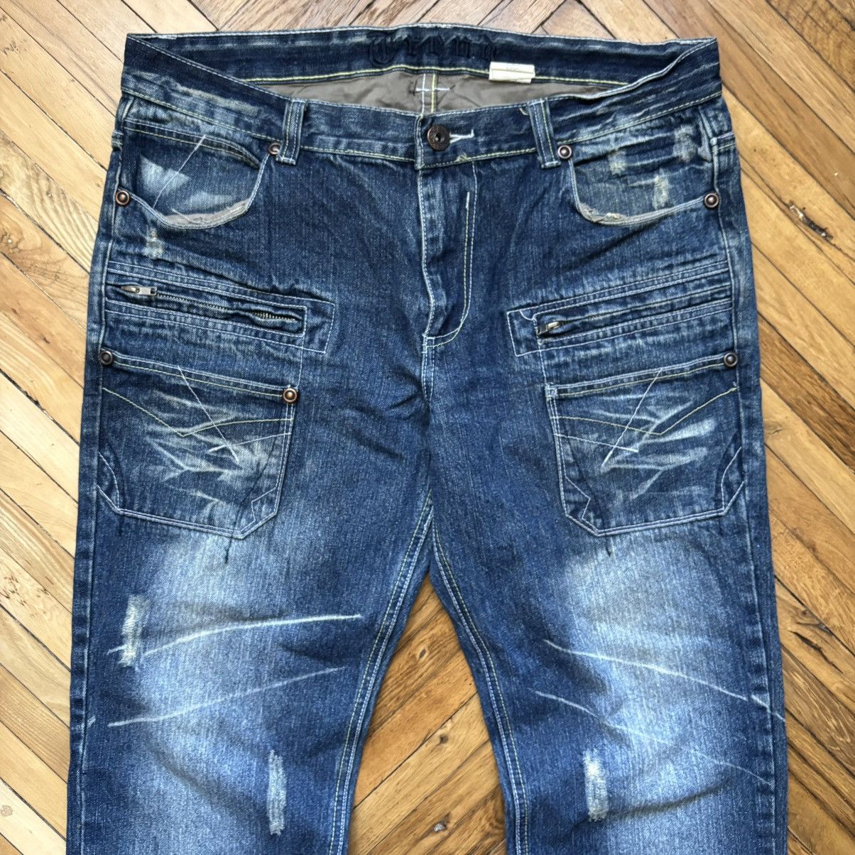 Other Last Drop‼️ Vintage Distressed Punk Jeans Size US 35 - 4 Thumbnail