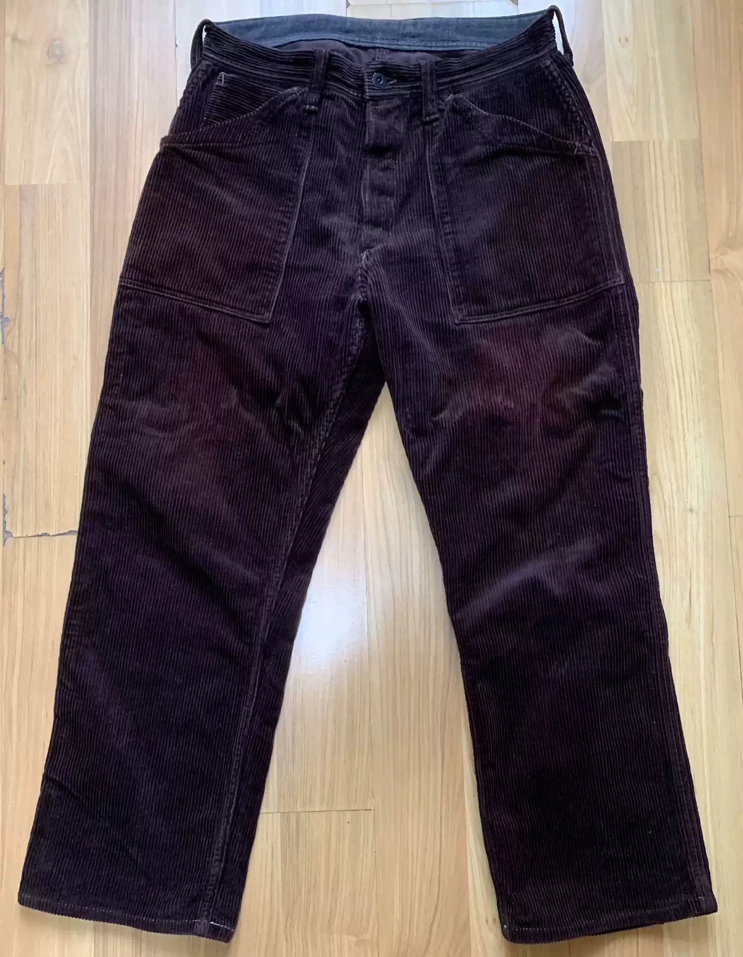 image of Freewheelers Wabash Trousers in Brown, Men's (Size 32)