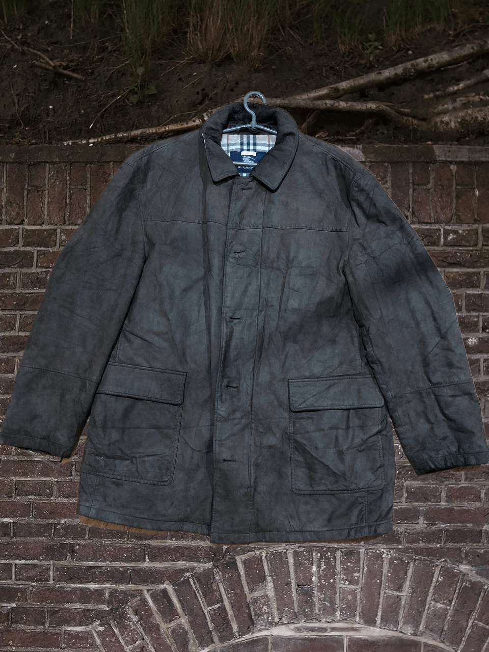 Burberry Vintage 90s Burberry London Trench Coat Rare Retro Size US XXL / EU 58 / 5 - 1 Thumbnail