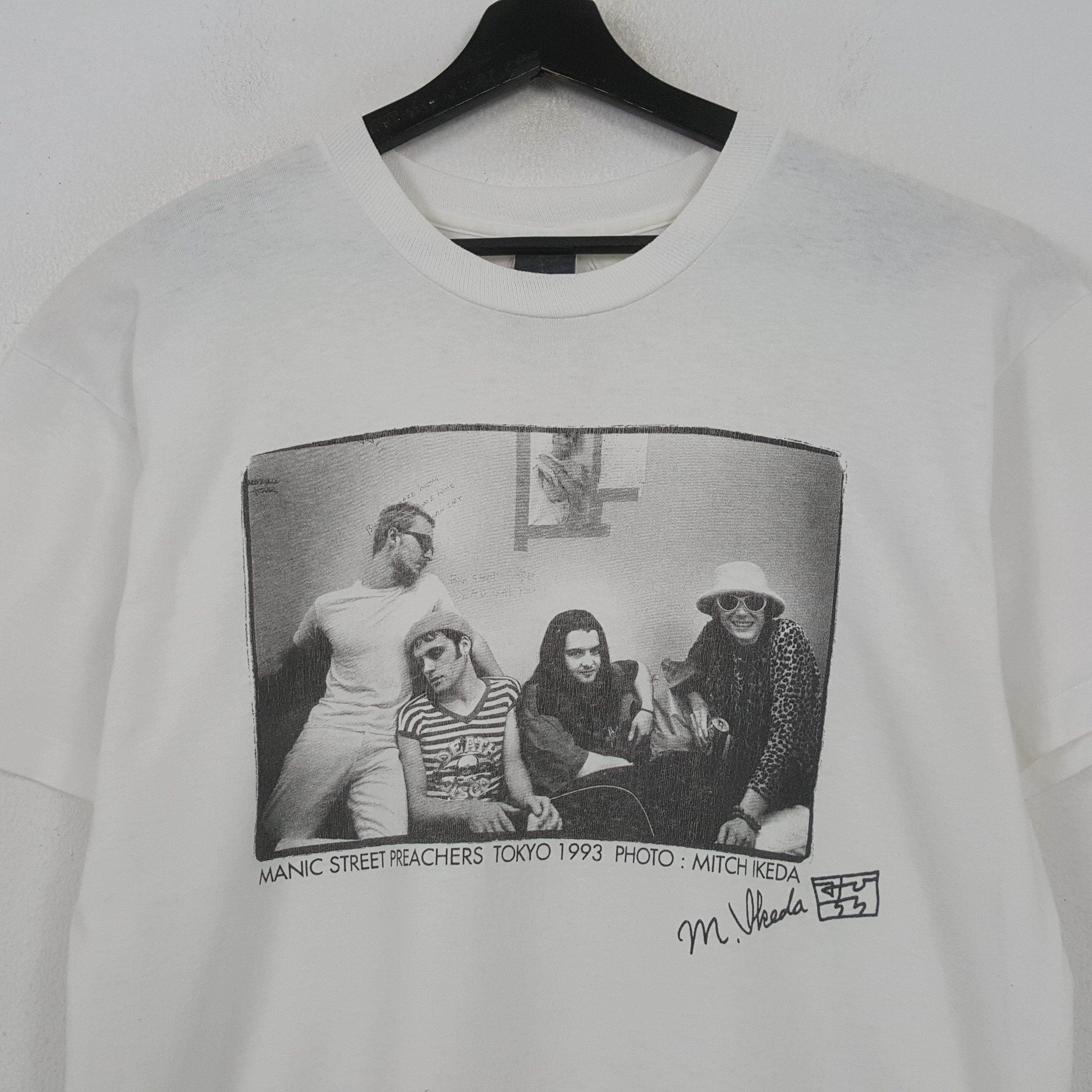 Band Tees Manic Street Preachers Tokyo 1993 Photo Band Tshirt 32 Size US L / EU 52-54 / 3 - 2 Thumbnail