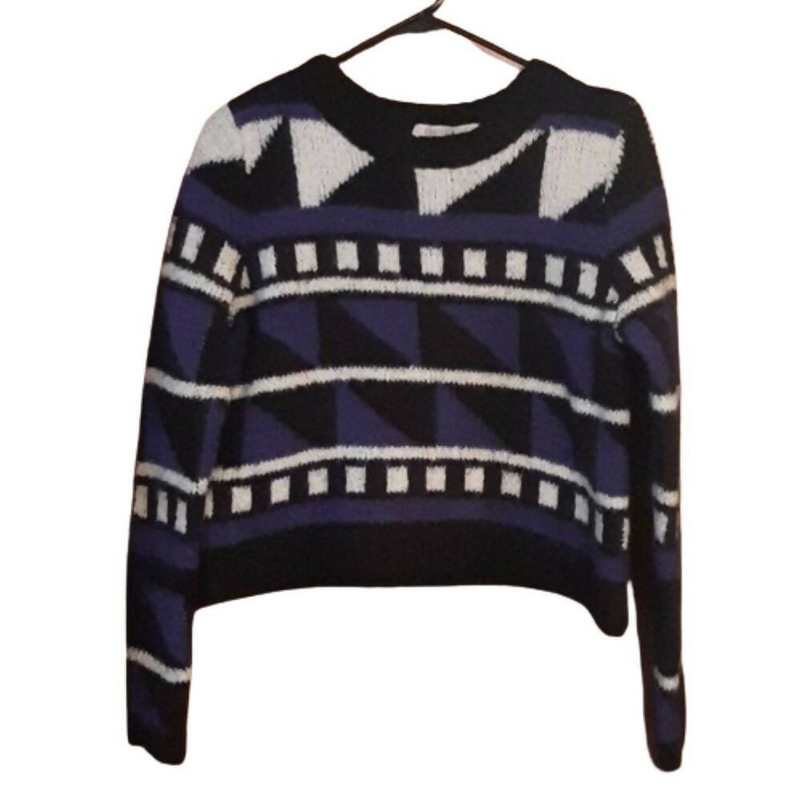 Hunter Bell Hunter Bell Jasmine Cropped Wool Blend Sweater Size S / US 4 / IT 40 - 5 Thumbnail