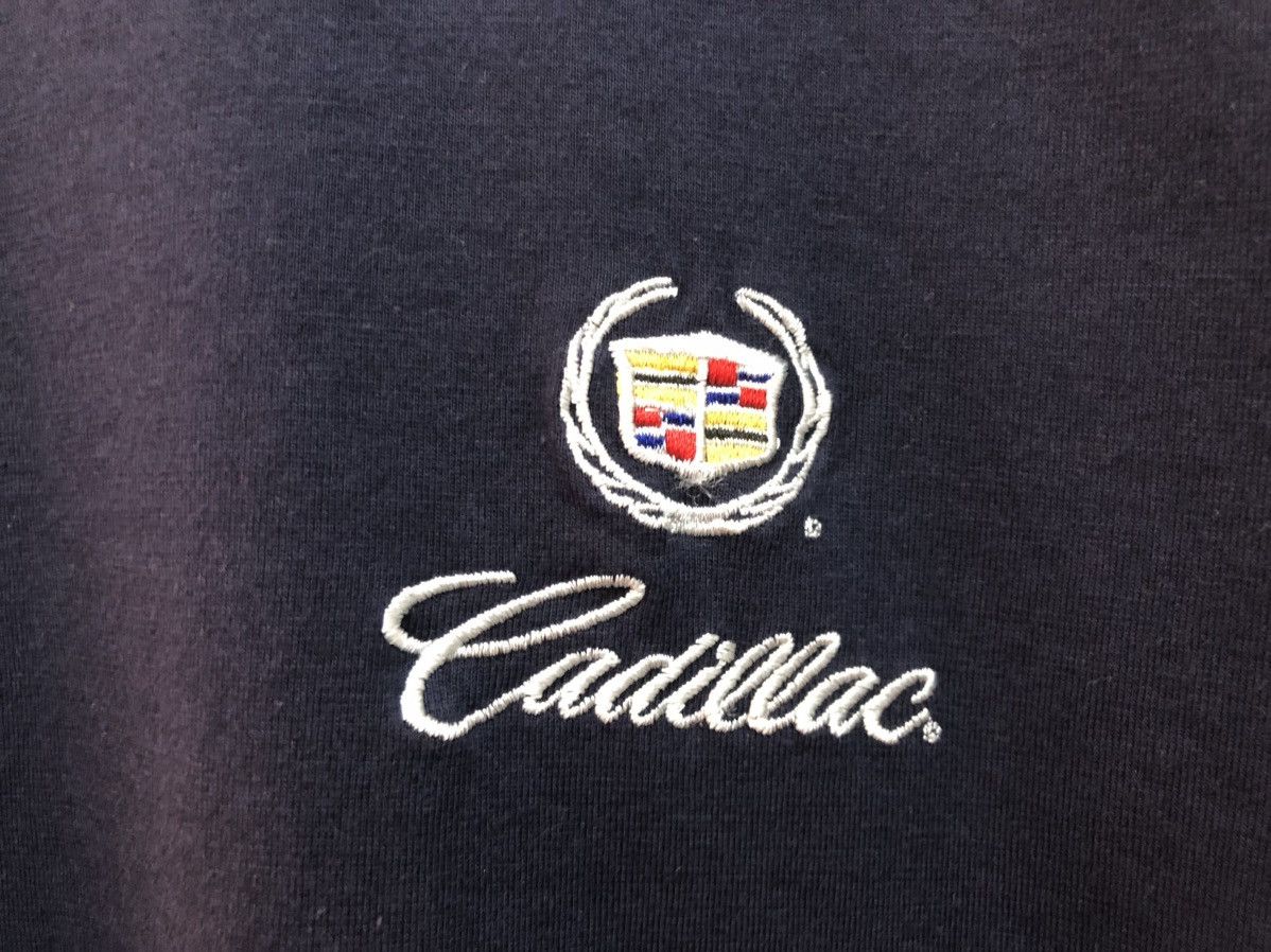 Cadillac DOPE 🔥 SWAG CADILLAC EMBROIDERED LOGO MOCK NECK TEE Size US S / EU 44-46 / 1 - 5 Thumbnail