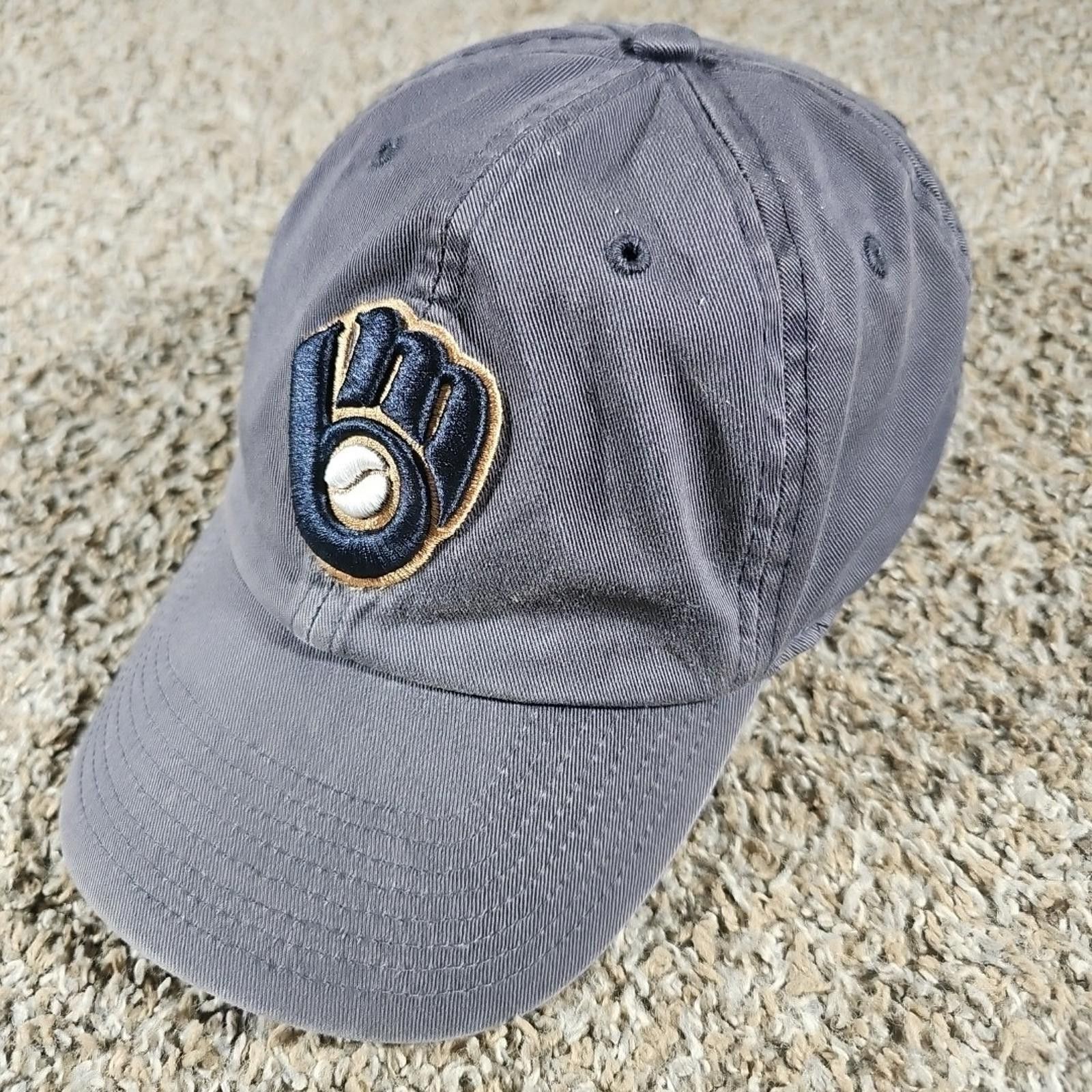 47 '47 Cooperstown Collection Milwaukee Brewers Fitted Hat Size ONE SIZE - 1 Thumbnail