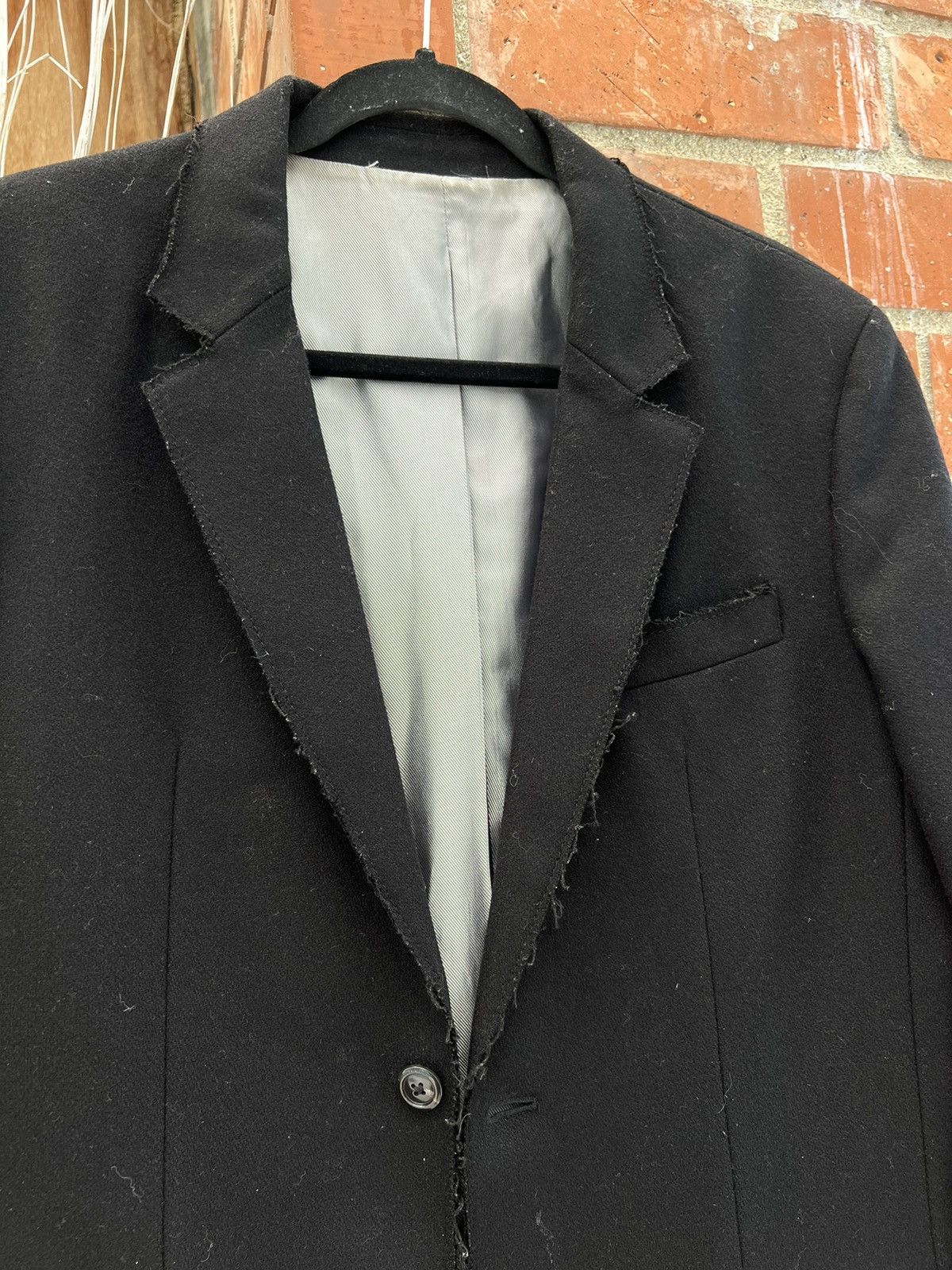 Vintage Vintage Distressed Blazer Size 42S - 3 Thumbnail