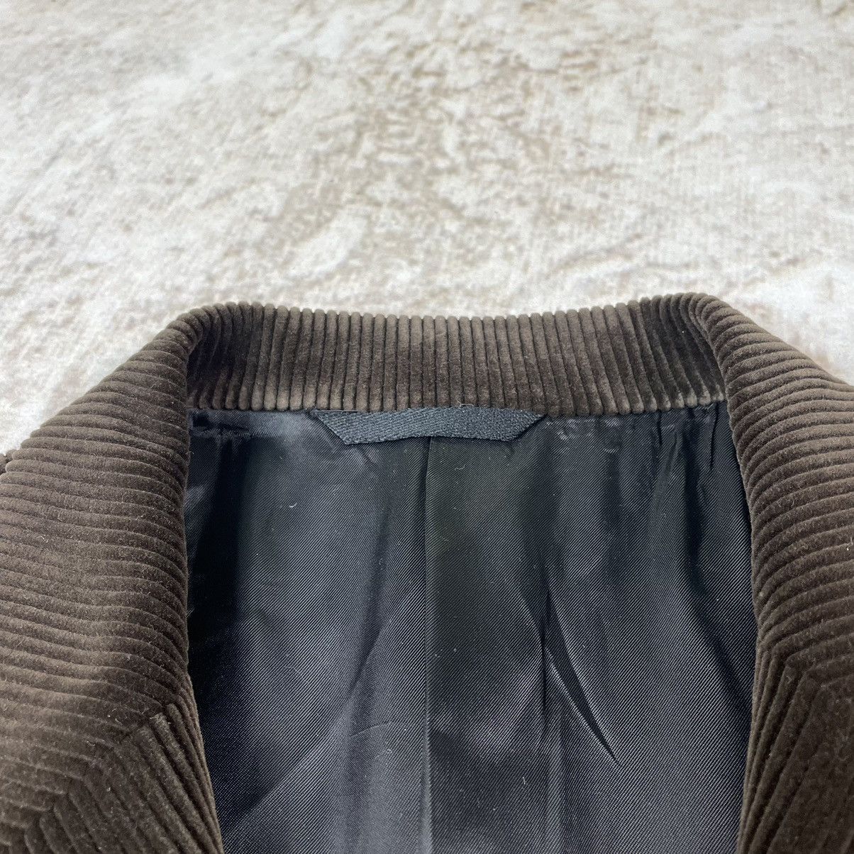 Neil Barrett Neil Barrett Italy Single Breasted Corduroy Overcoat Jacket Size US XL / EU 56 / 4 - 11 Thumbnail