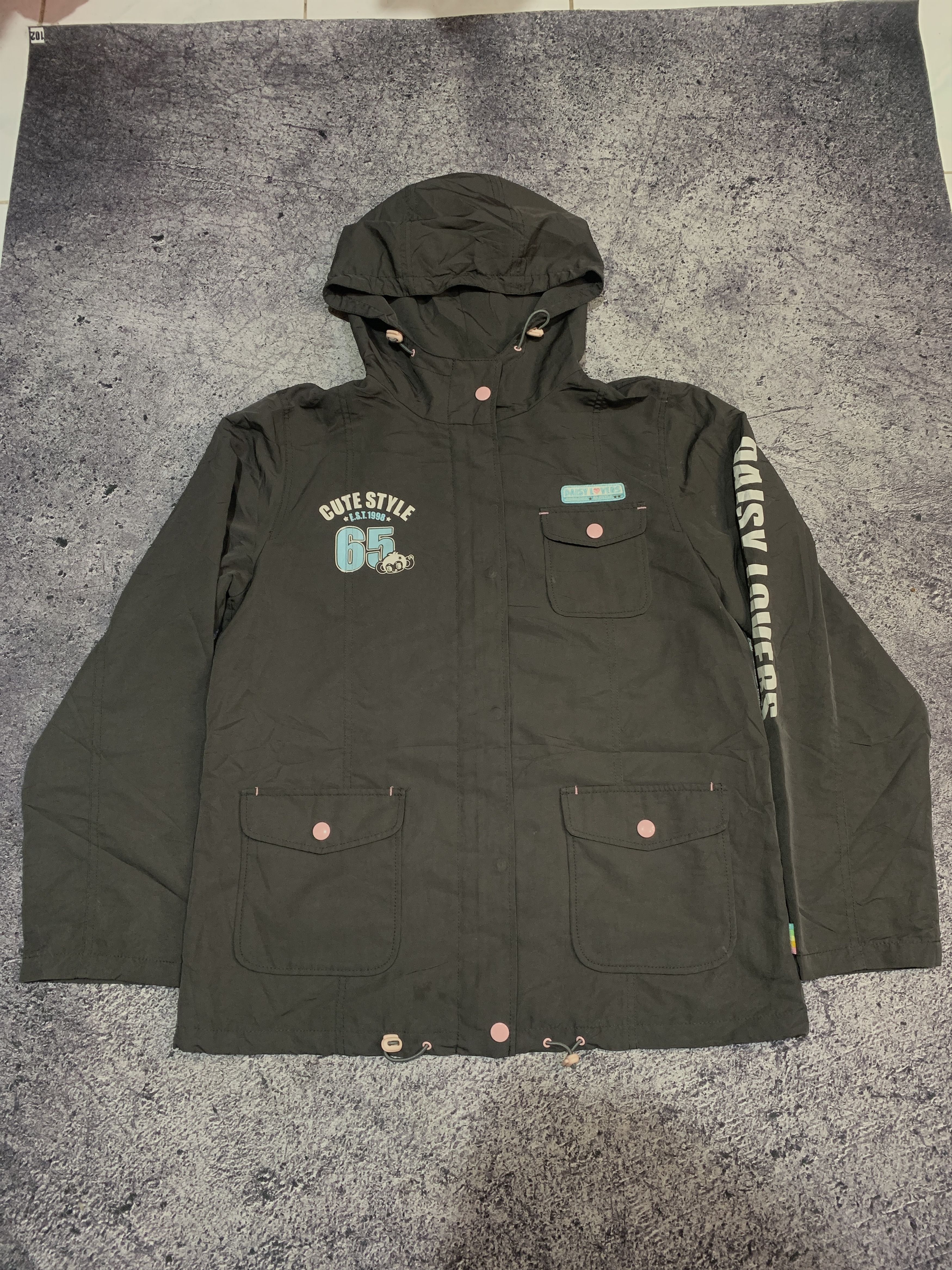 image of Angel Blue x Lovers Rock 2000S Daisy Lovers "cute Style" Jacket, Men's (Size Medium)