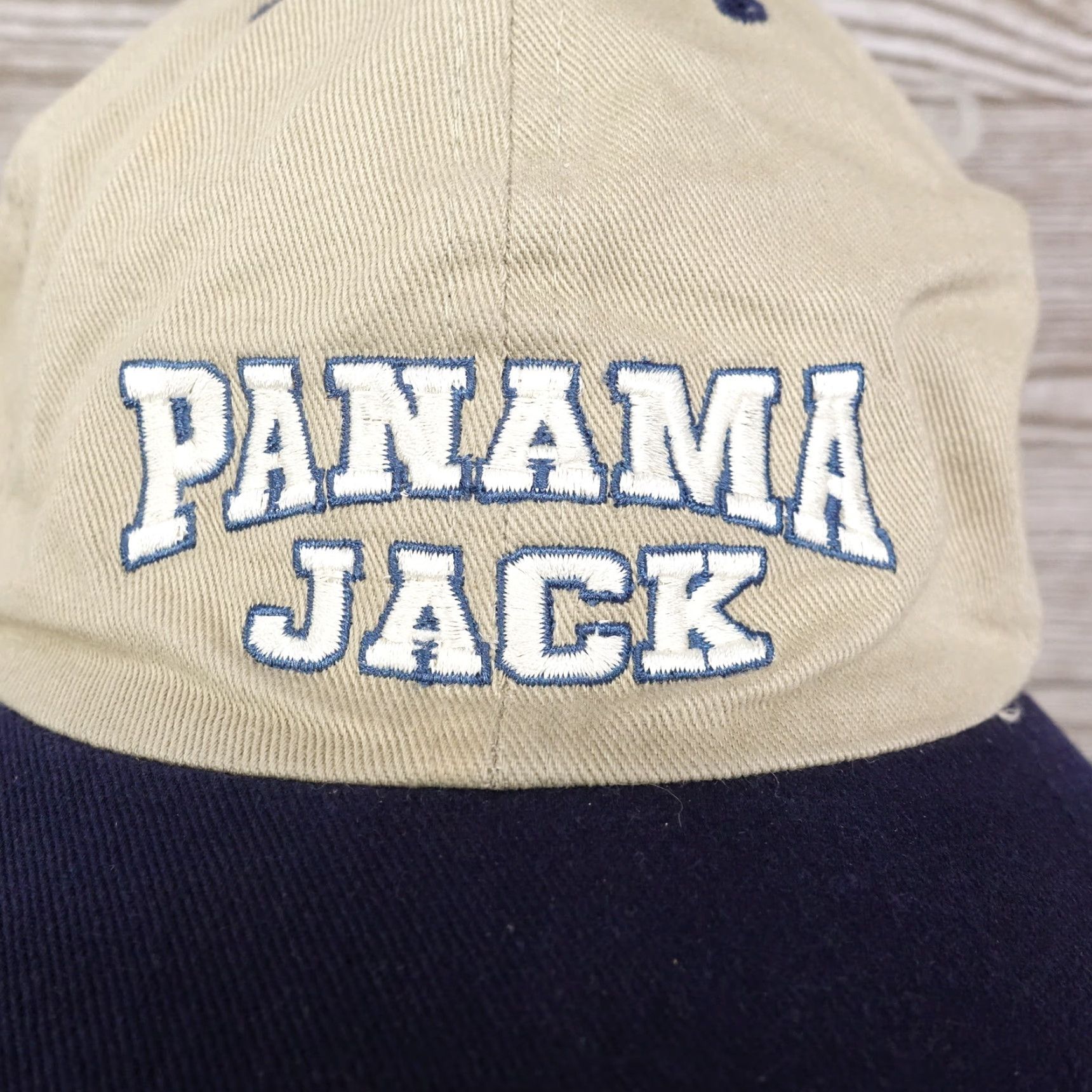 Panama Jack PANAMA JACK BASEBALL CAP ADJUSTABLE TAN BEIGE UNISEX ADULTS Size ONE SIZE - 2 Thumbnail