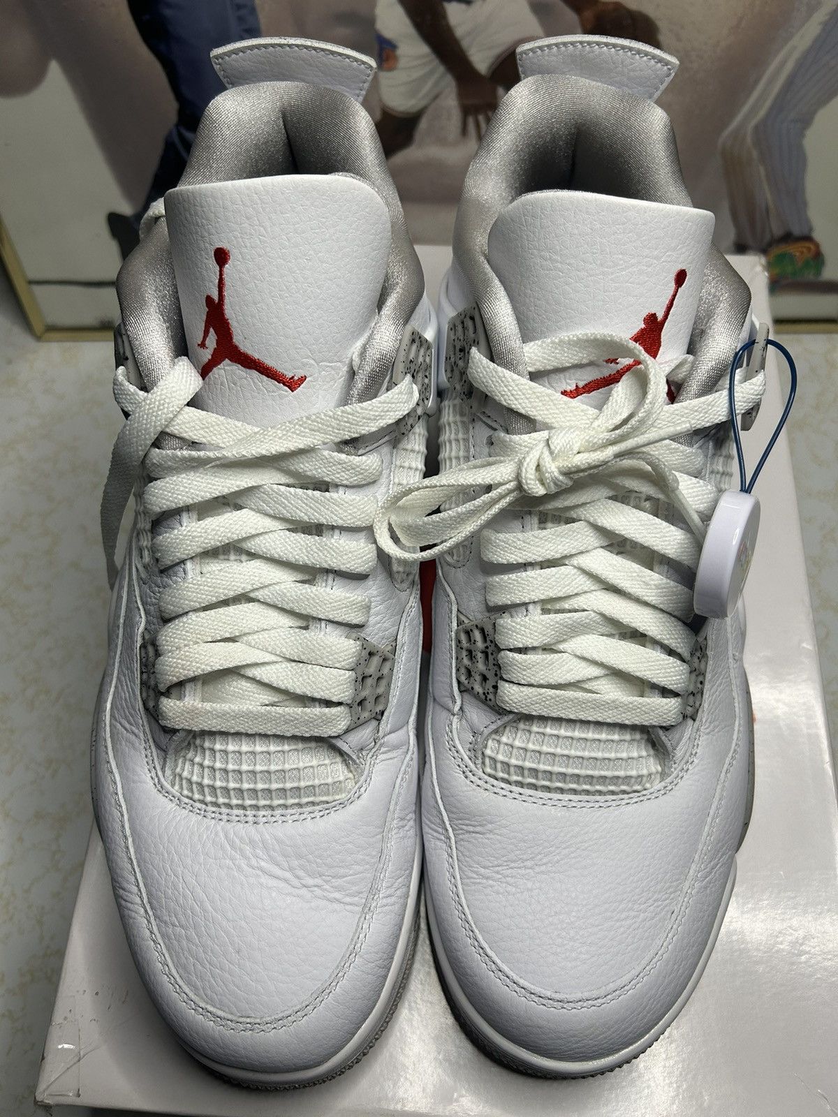 Jordan Retro 4 ‘white oreo’