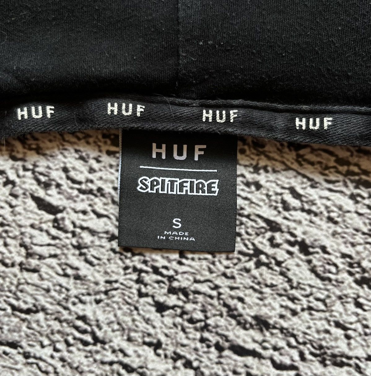 Huf HUF x Spitfire All Over Flame Logo Hoodie Size S Size US S / EU 44-46 / 1 - 8 Thumbnail
