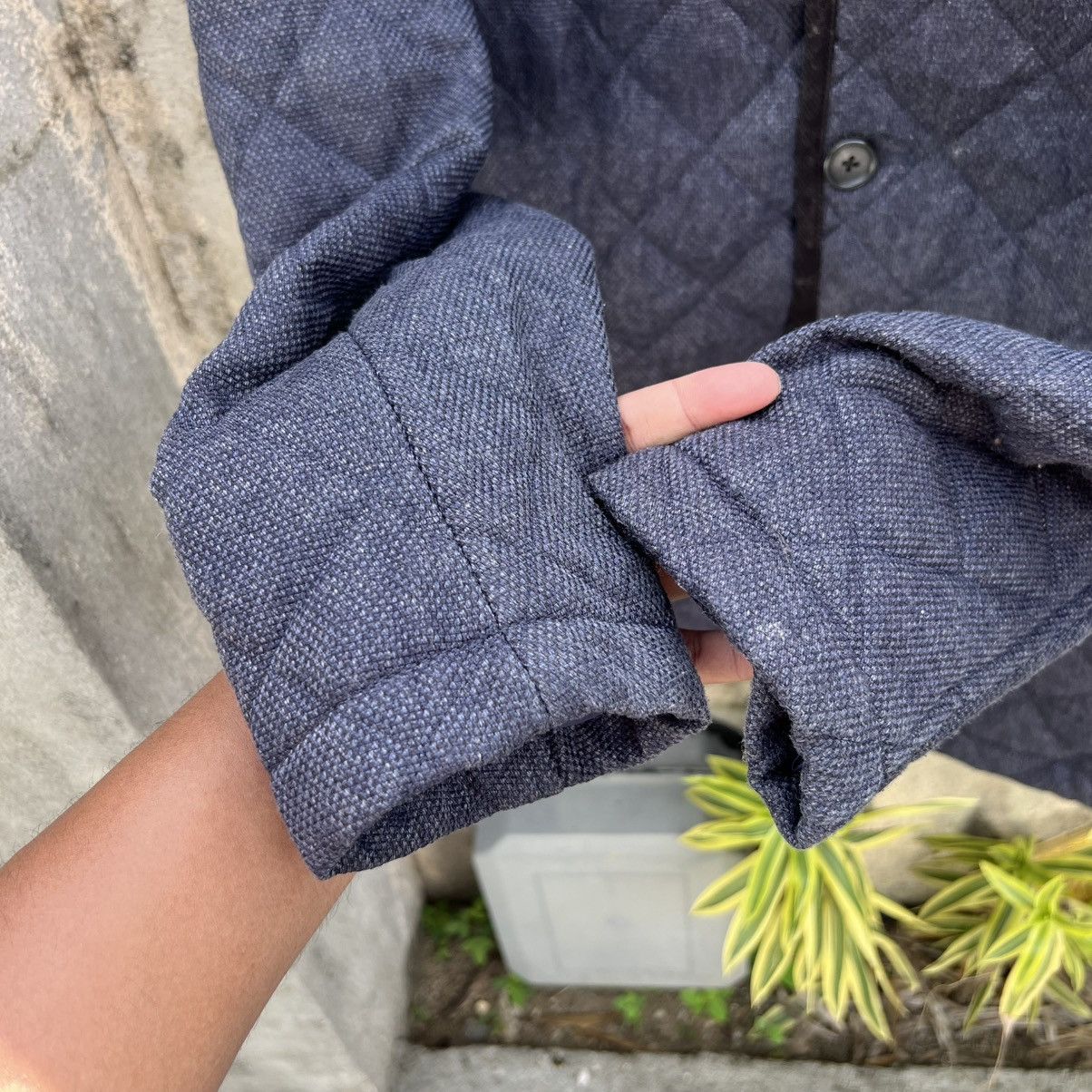 Takeo Kikuchi “TAKEO KIKUCHI” BUTTON UP QUILTED JACKET Size US M / EU 48-50 / 2 - 7 Thumbnail