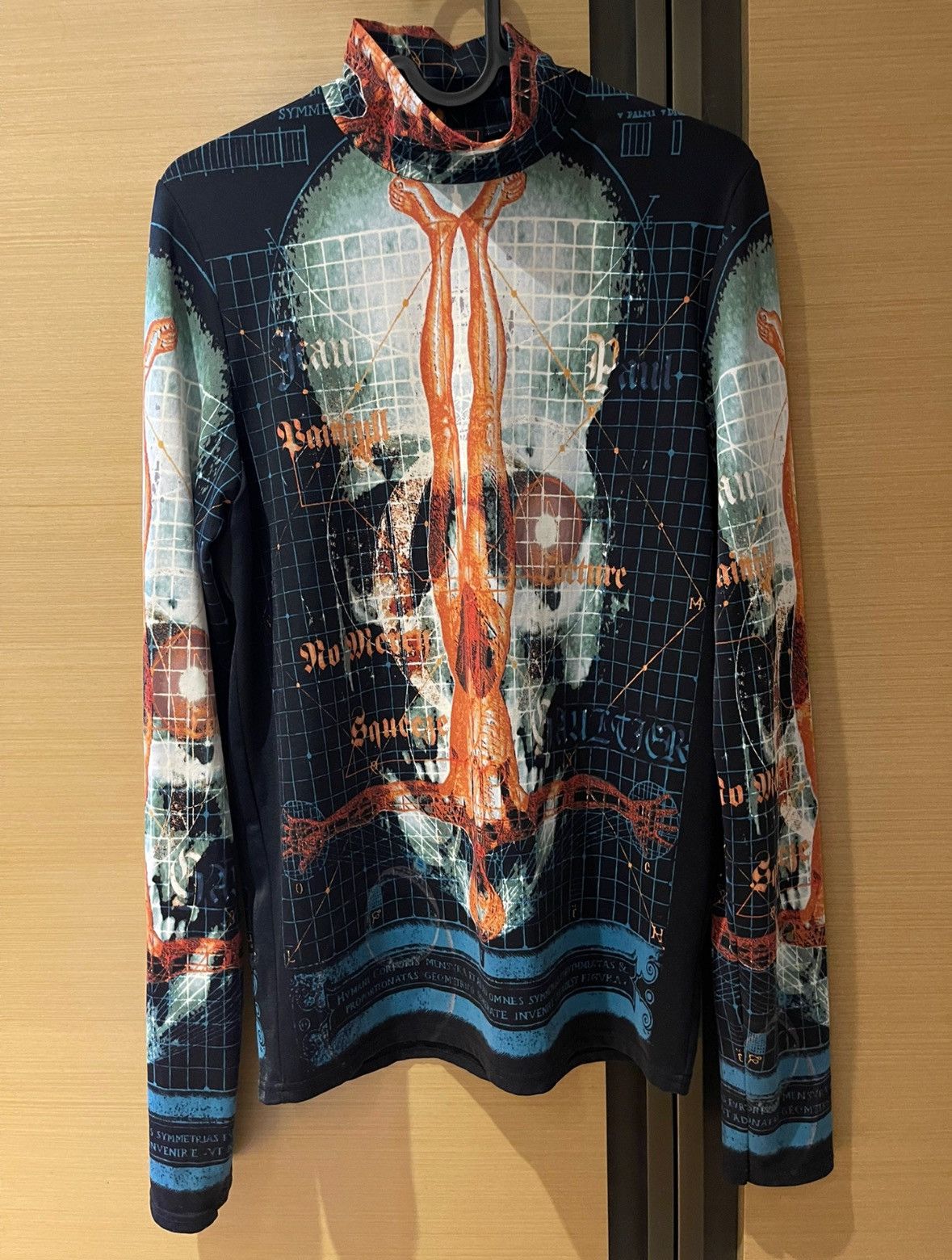Jean Paul Gaultier JEAN PAUL GAULTIER MESH X-RAY CYBER SKULL