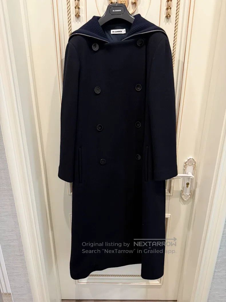Jil Sander Jil Sander size 32 Black double-breasted coat Size XS / US 0-2 / IT 36-38 - 1 Thumbnail