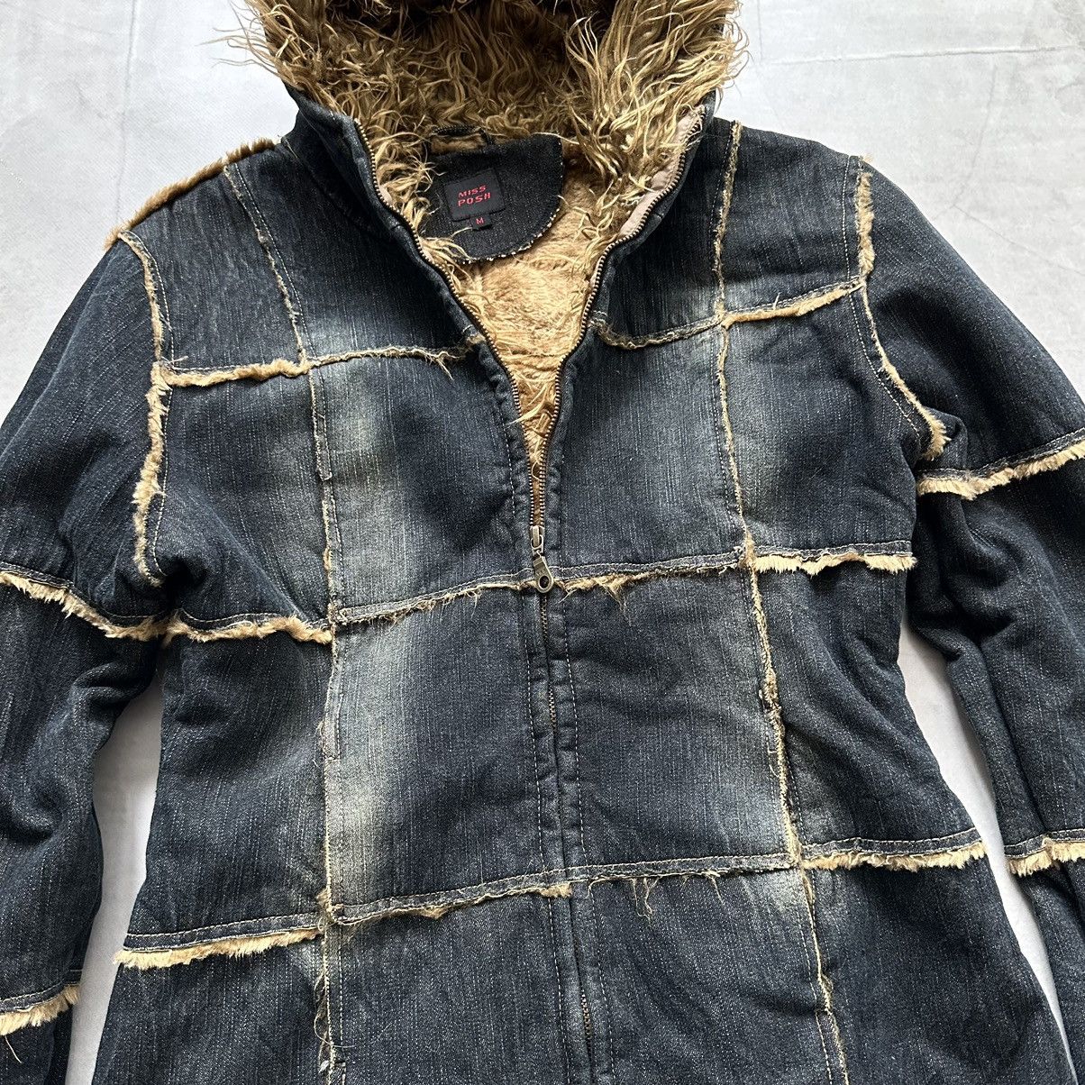 Hysteric Glamour Punk Patchwork Faux Fur Jacket Gothic LGB Tripp NYC Vibe Size M / US 6-8 / IT 42-44 - 6 Thumbnail