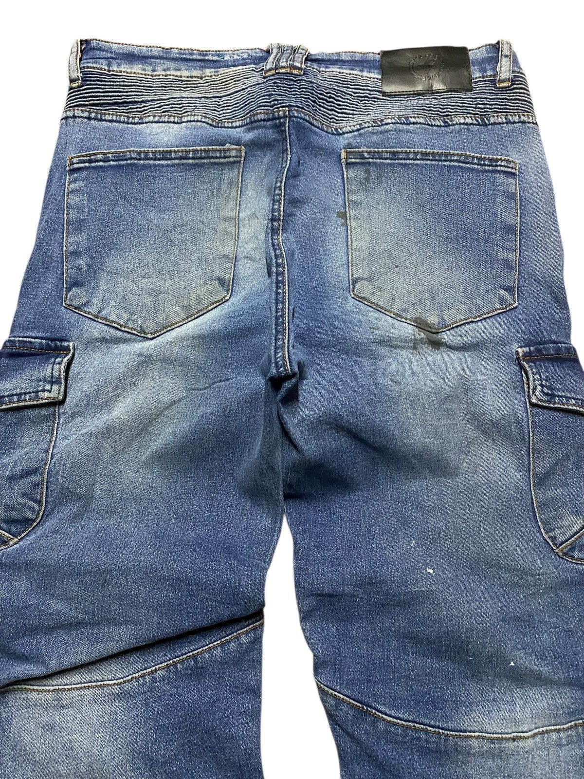 Vision Streetwear Vintagw Japanese Brand Volero Multi Pocket Slim Fit Jeans Size US 31 - 4 Thumbnail