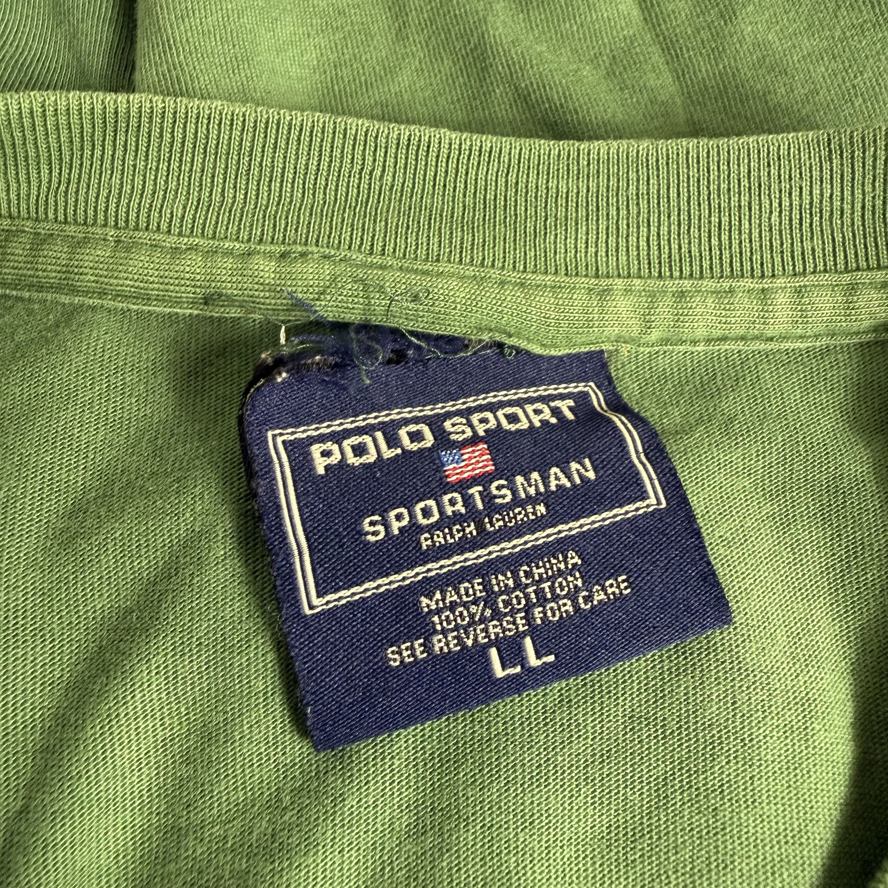 Polo Ralph Lauren 🔥RARE🔥Vintage Polo Sportman USA Ralph Lauren OVP T-shirt Size US XL / EU 56 / 4 - 4 Thumbnail