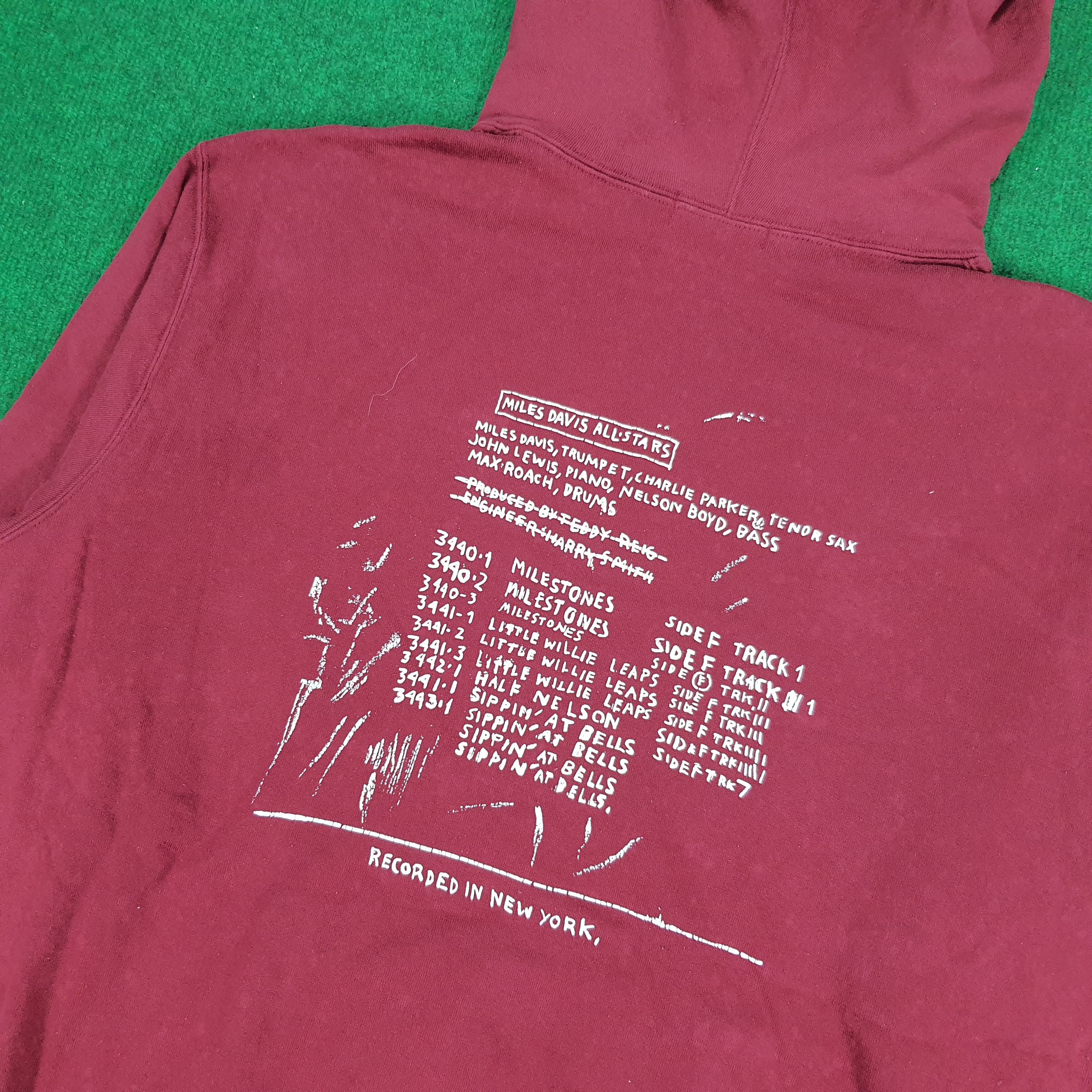 Jean-Michel Basquiat × Vintage Vintage Jean Michel Basquiat Streetwear Hoodie Size US XL / EU 56 / 4 - 2 Thumbnail