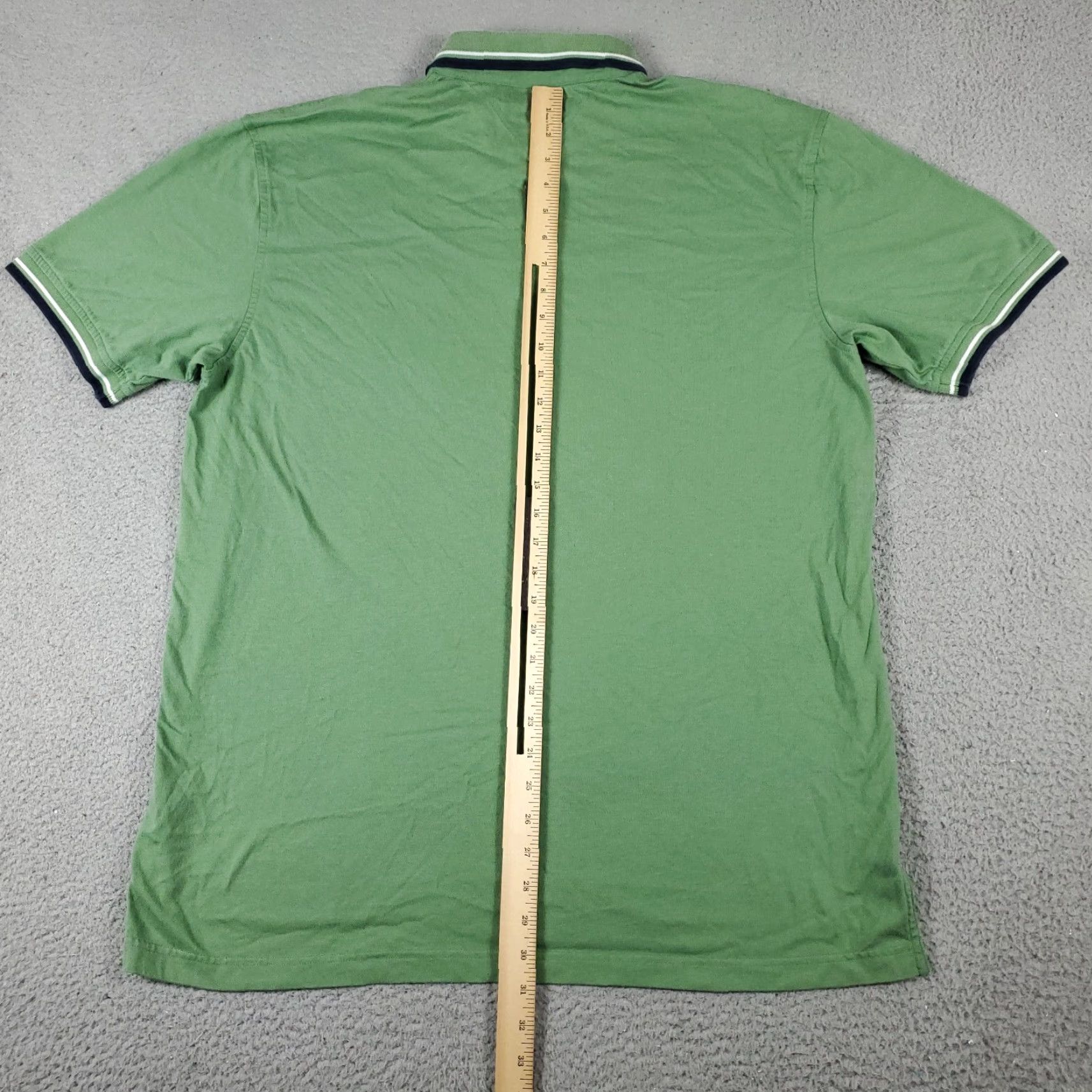 Tommy Hilfiger Tommy Hilfiger Polo Shirt Polo Mens XL Green 100% Cotton Short Sleeve Button Front Classic Preppy Mens Size US XL / EU 56 / 4 - 5 Thumbnail