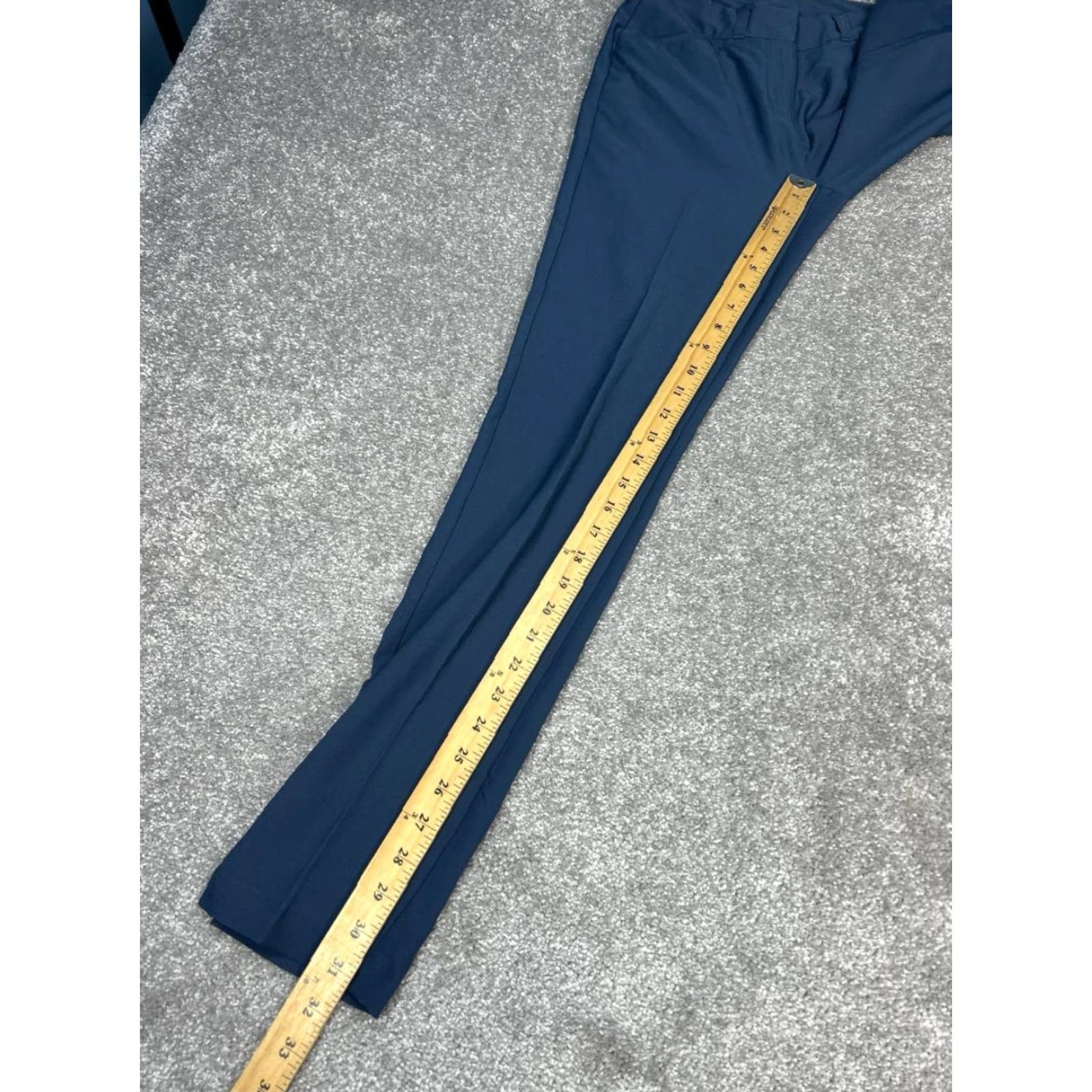 Adidas Adidas Primegreen Full Length Pants Womens 2 Blue Regular Fit Mid Rise Stretch FSH? Size 26" / US 2 / IT 38 - 3 Thumbnail