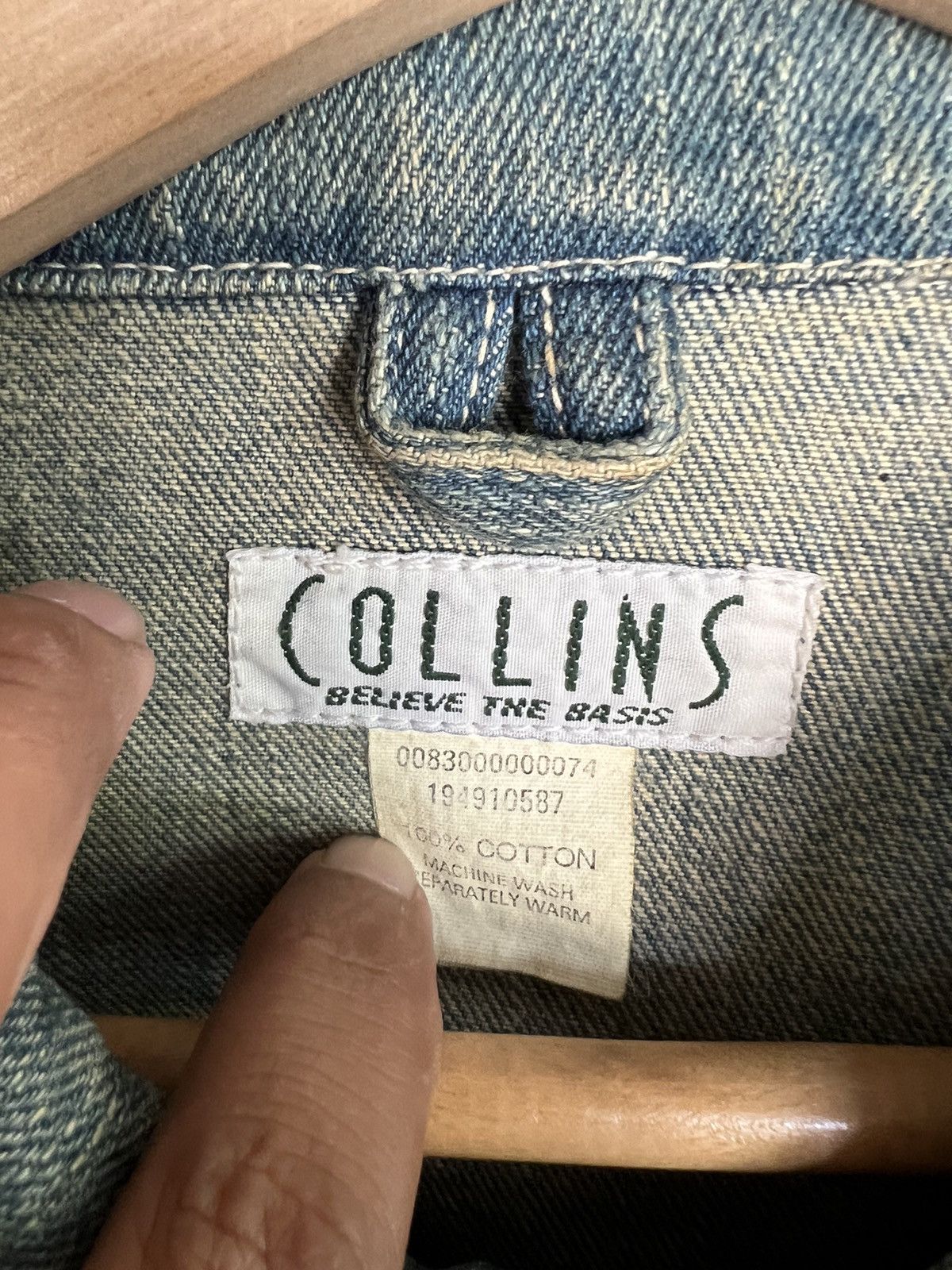 Vintage Vintage Collins Four Pocket Workers Jacket Size US L / EU 52-54 / 3 - 4 Thumbnail