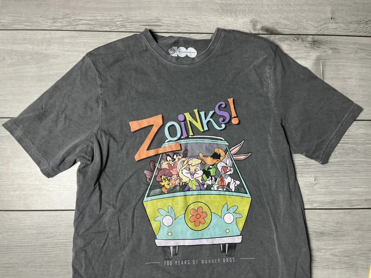 Anime Warner bros Zoinks Tshirt movie anima size Medium Size US M / EU 48-50 / 2 - 3 Thumbnail