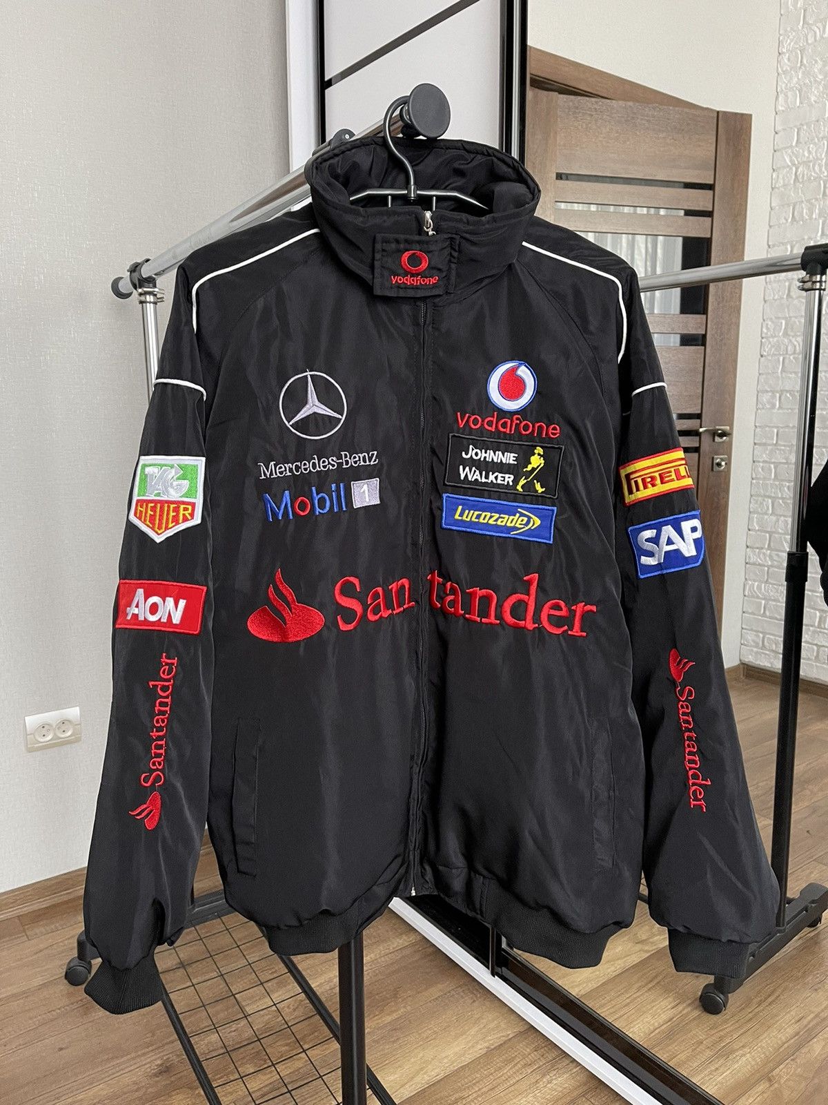 90s メルセデスベンツ ヴィンテージ 企業物 レーシングジャケット サイズL 90s メルセデスベンツ ヴィンテージ 企業物 レーシングジャケット
