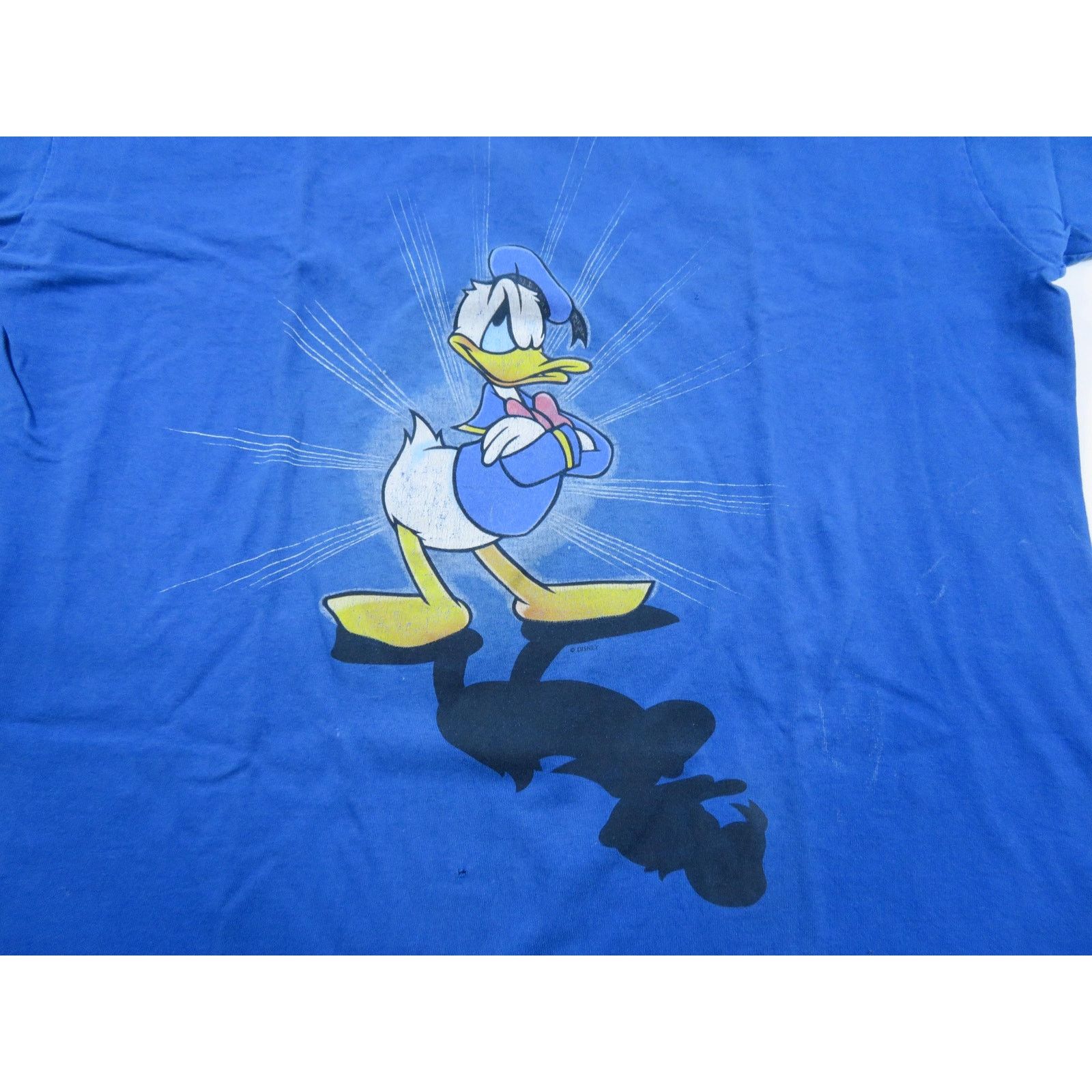 Mickey Unlimited Donald Duck T-Shirt Mickey Unlimited Blue Sz XL 1990s Size US XL / EU 56 / 4 - 2 Thumbnail