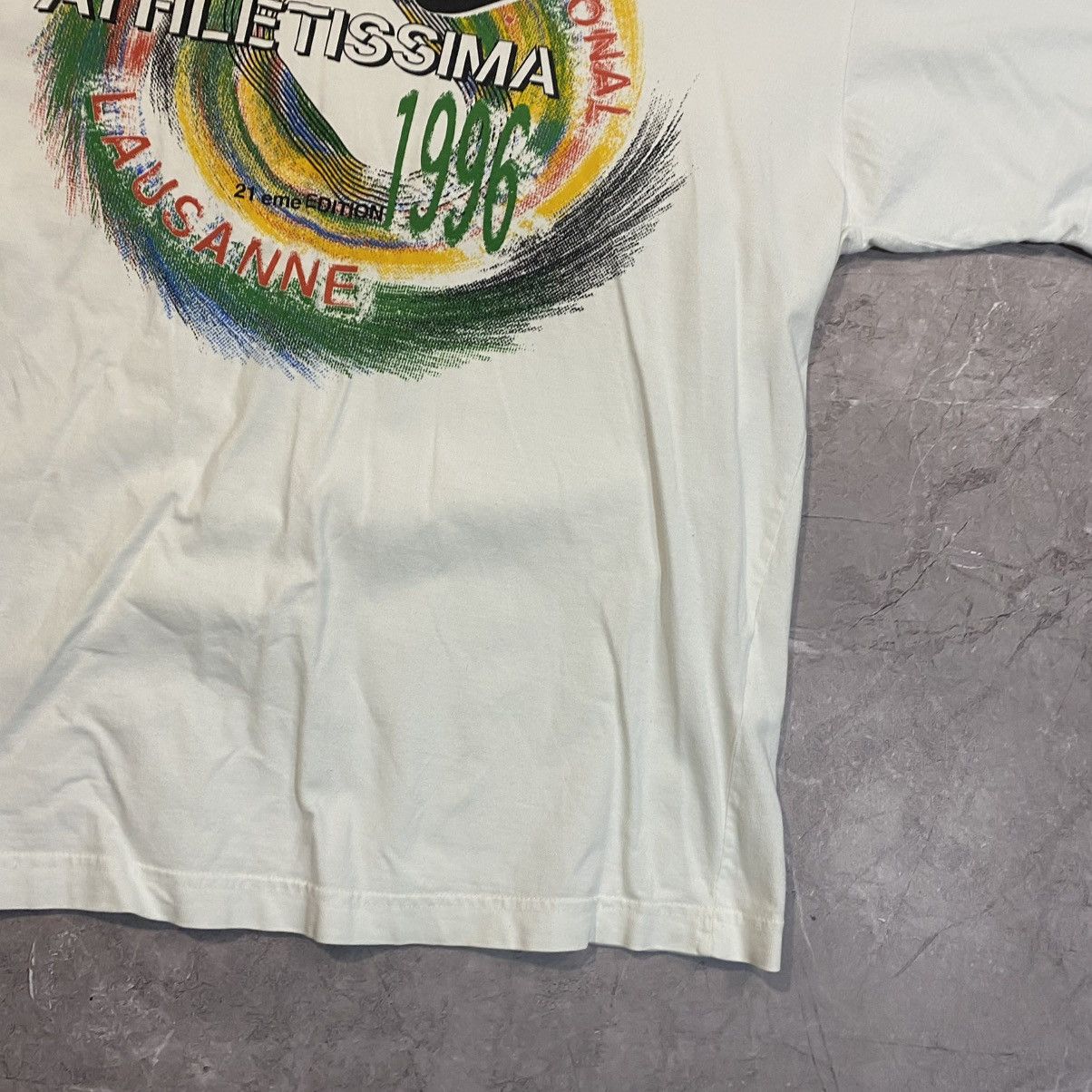 Nike VINTAGE NIKE INTERNATIONAL 1996 TEE BIG LOGO USA Size US L / EU 52-54 / 3 - 5 Thumbnail
