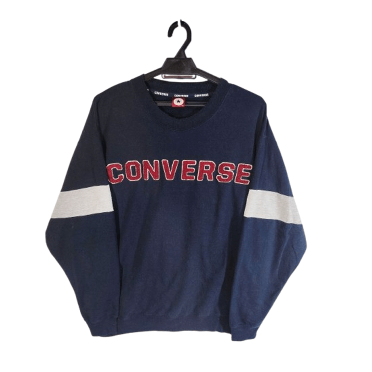 Converse VINTAGE Converse Japan Market Spell-Out Sweatshirt Size US XXL / EU 58 / 5 - 2 Thumbnail