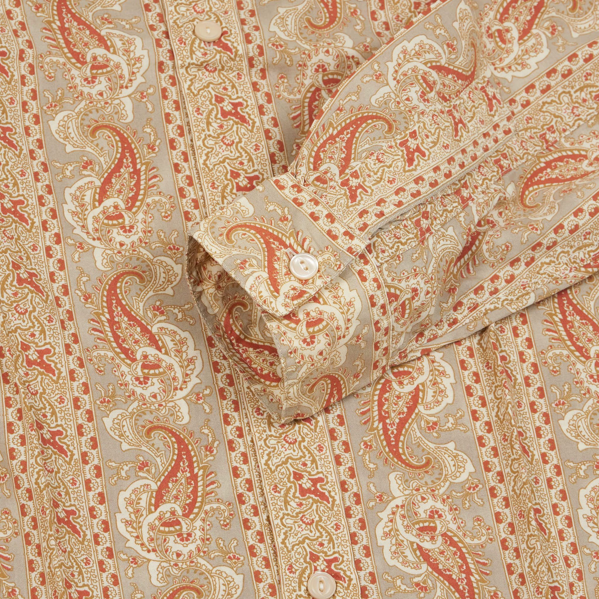 RRL Ralph Lauren RRL (Double RL) Paisley Work Shirt – Long Sleeve (Size M) Size US M / EU 48-50 / 2 - 4 Thumbnail