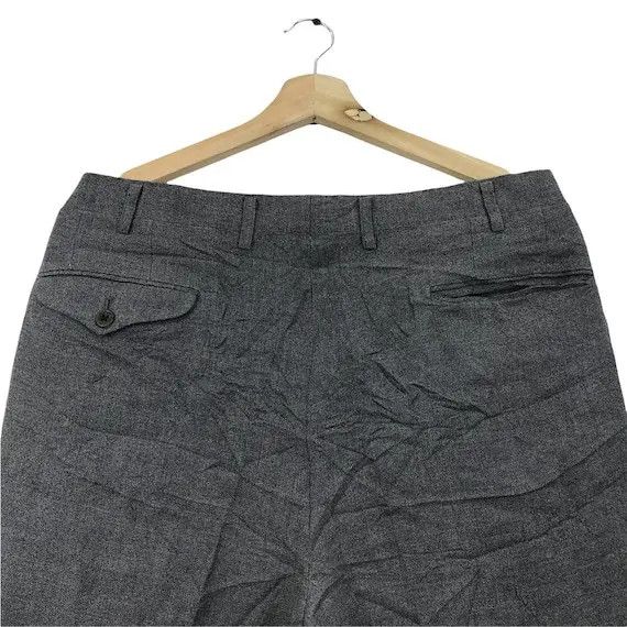 Burberry Vtg BURBERRY LONDON ENGLAND Grey Minimalist Casual Pant Size US 34 / EU 50 - 7 Thumbnail