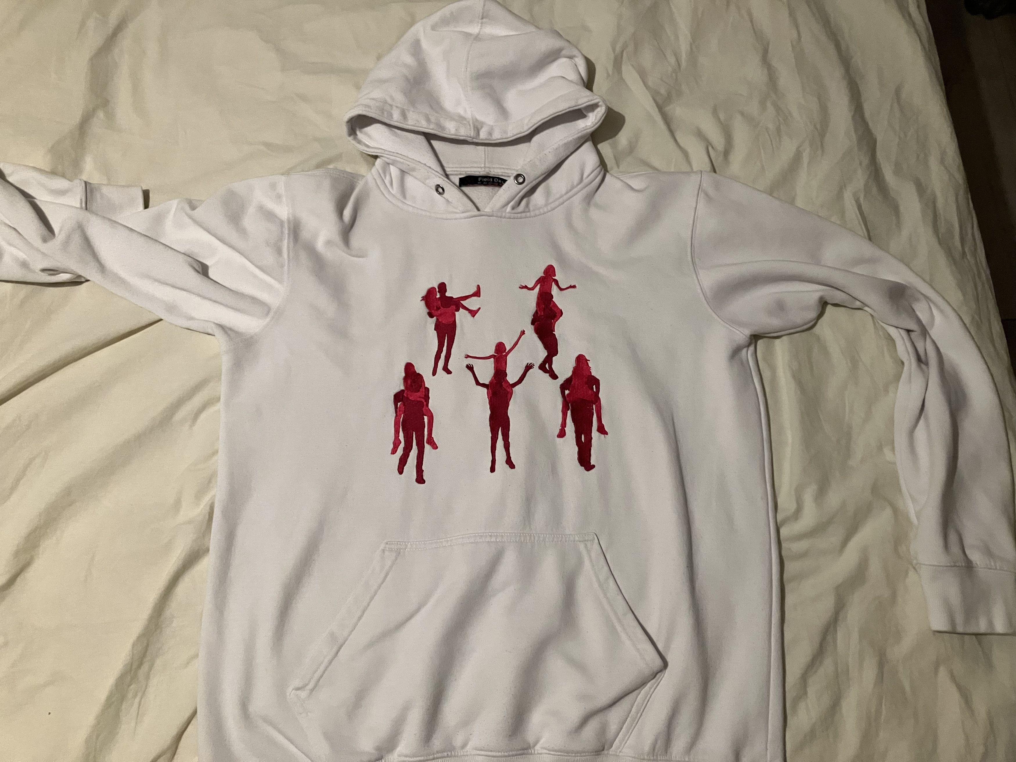 Hysteric Glamour *RARE* SACE MORETTI Field Day Hoodie White XL Good Condition Size US XL / EU 56 / 4 - 4 Thumbnail