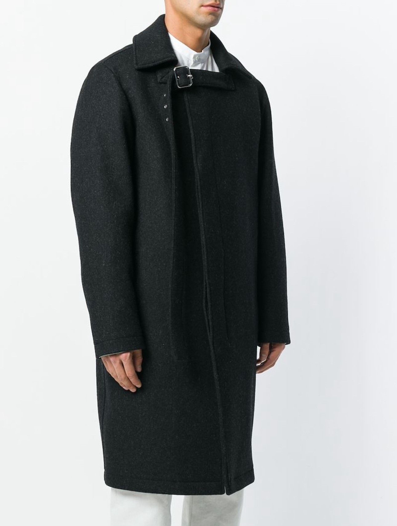 Raf Simons Raf Simons 17SS Buckle Wool Coat Nextarrow-2501 Size US M / EU 48-50 / 2 - 7 Thumbnail