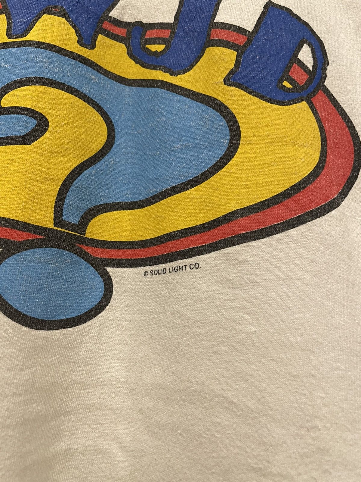 Other Vintage 90s Solid Light What Would Jesus Do T-Shirt. Size US XL / EU 56 / 4 - 4 Thumbnail