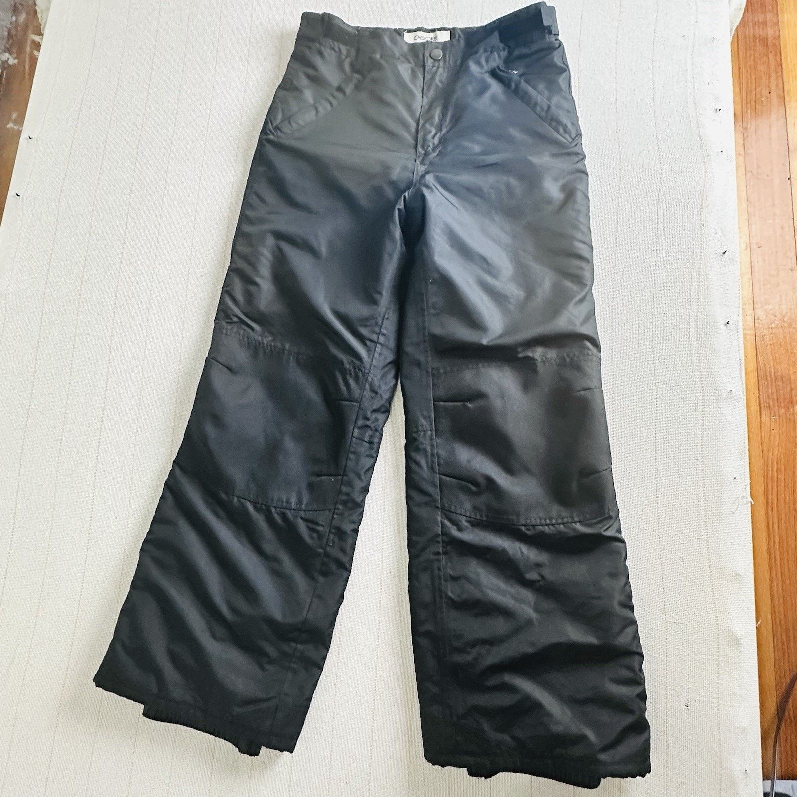 Cherokee Youth Boys Champion Snow Winter Ski Pants Insulated Black Size 34" / US 12 / IT 48 - 4 Thumbnail