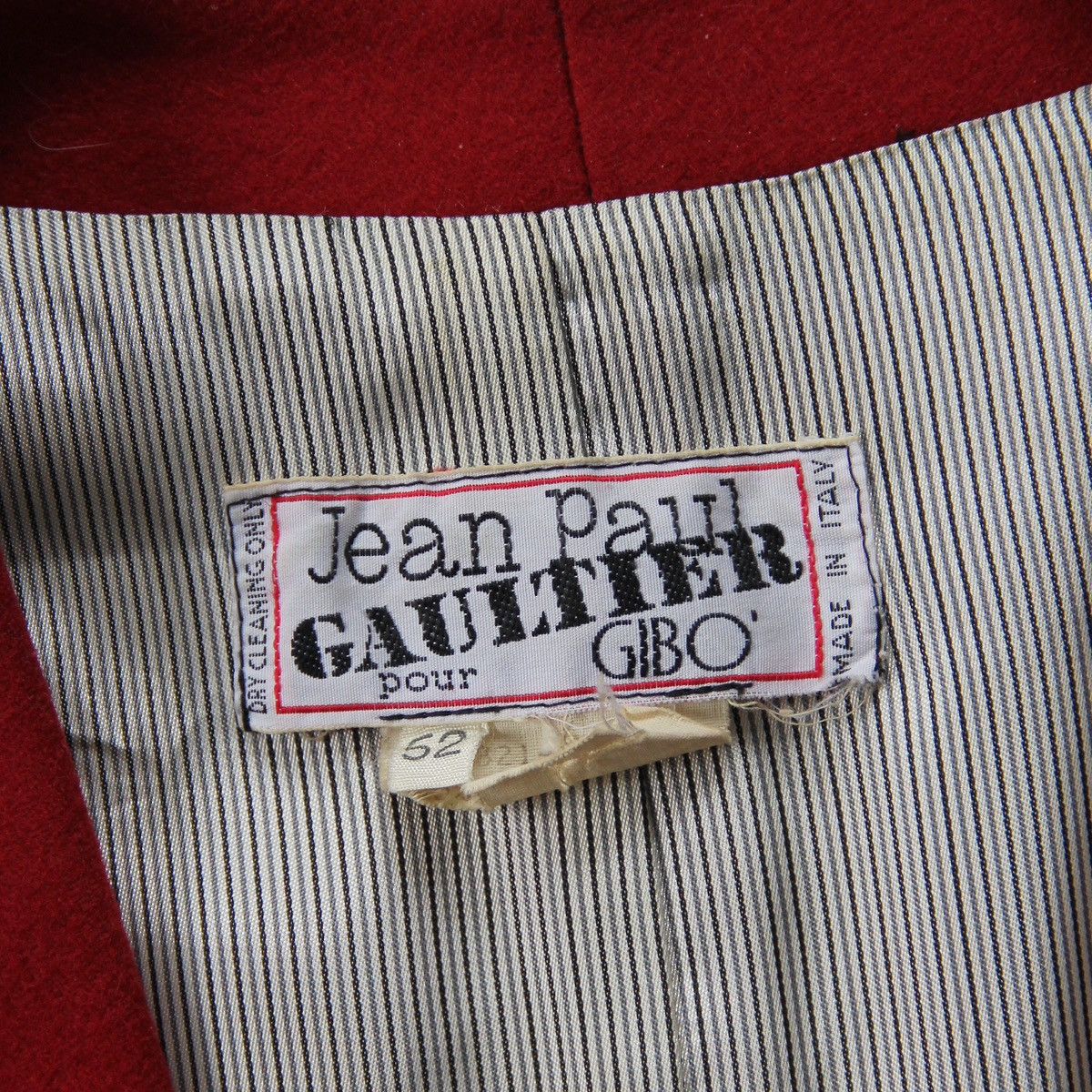 Jean Paul Gaultier Vintage 80s Jean Paul Gaultier Wool Waiters Vest Size US L / EU 52-54 / 3 - 12 Thumbnail