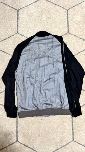 Supreme SUPREME Baseball Jacket 2001 Medium RARE NY pinstripe Size US M / EU 48-50 / 2 - 1 Thumbnail