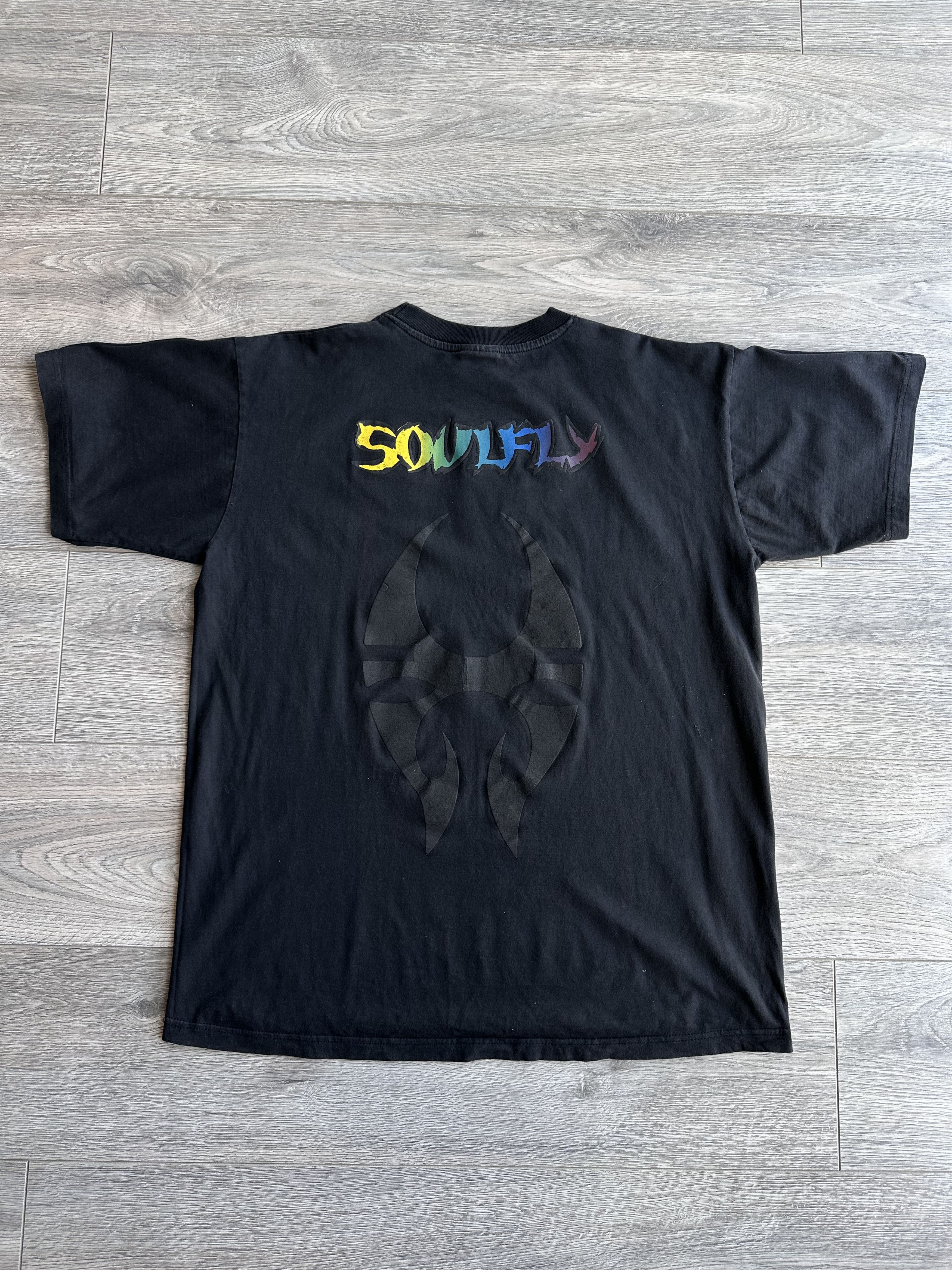 Band Tees × Vintage Soulfly vintage t shirt Size US XL / EU 56 / 4 - 1 Thumbnail