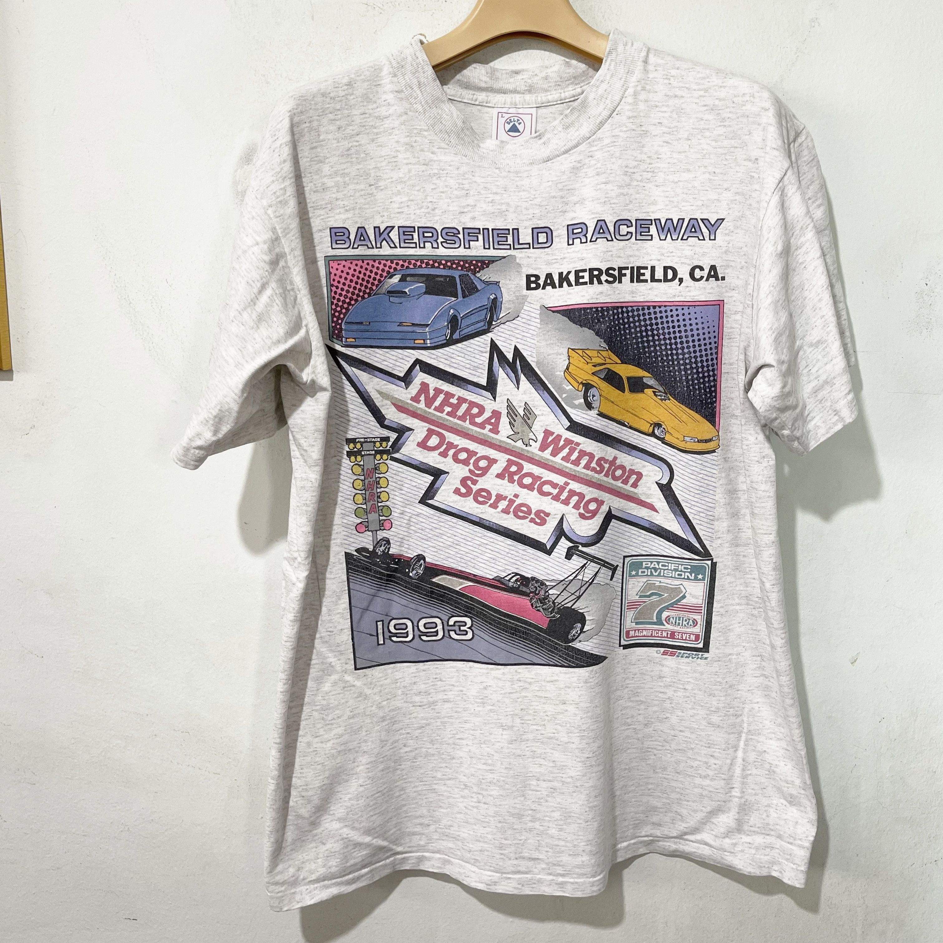 NASCAR Vintage 1993 NHRA Winston Drag Racing Series Shirt Size US L / EU 52-54 / 3 - 1 Thumbnail