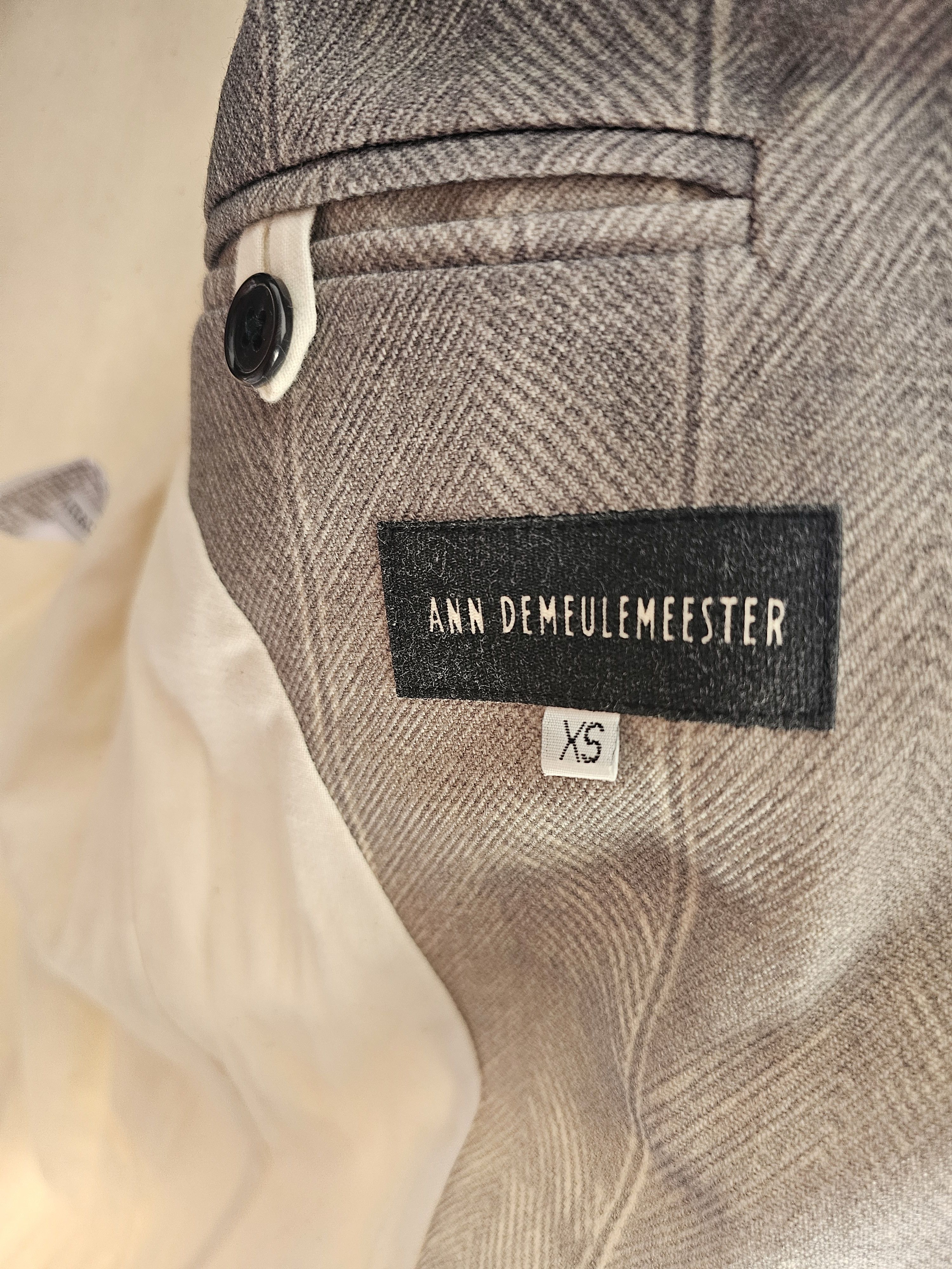 Ann Demeulemeester Ann Demeulemeester Suit jacket Size US XS / EU 42 / 0 - 7 Thumbnail