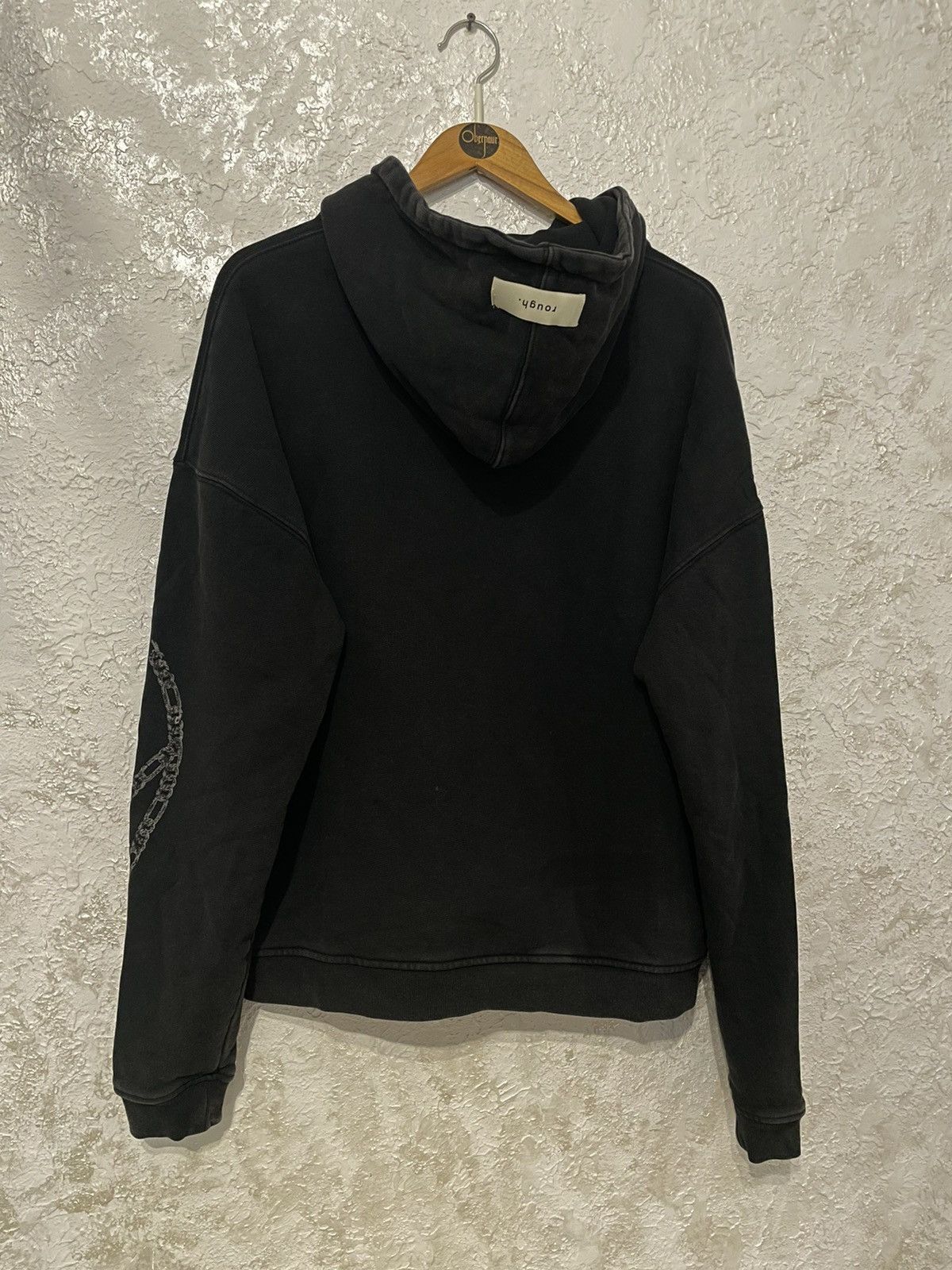 Japanese Brand Rough. Streatwear Hoodie Size US S / EU 44-46 / 1 - 3 Thumbnail