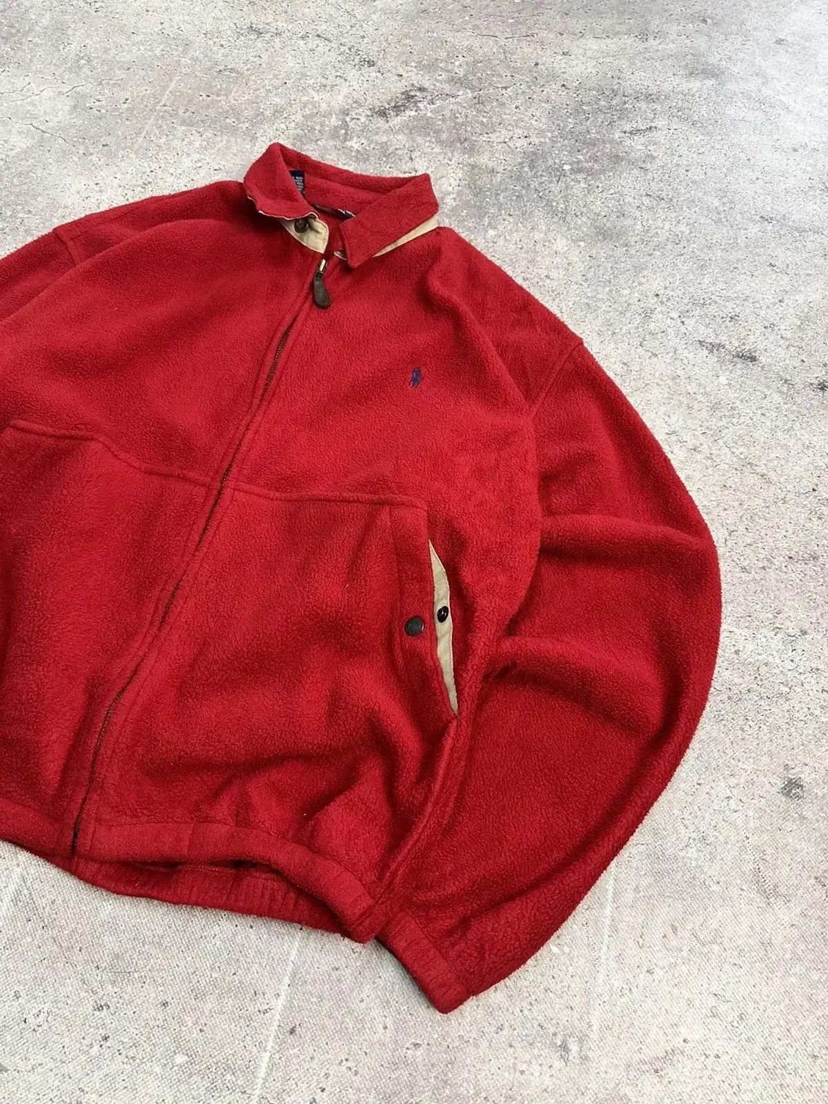 Polo Ralph Lauren Vintage Polo Ralph Lauren fleece Jacket full zip Size US M / EU 48-50 / 2 - 9 Thumbnail